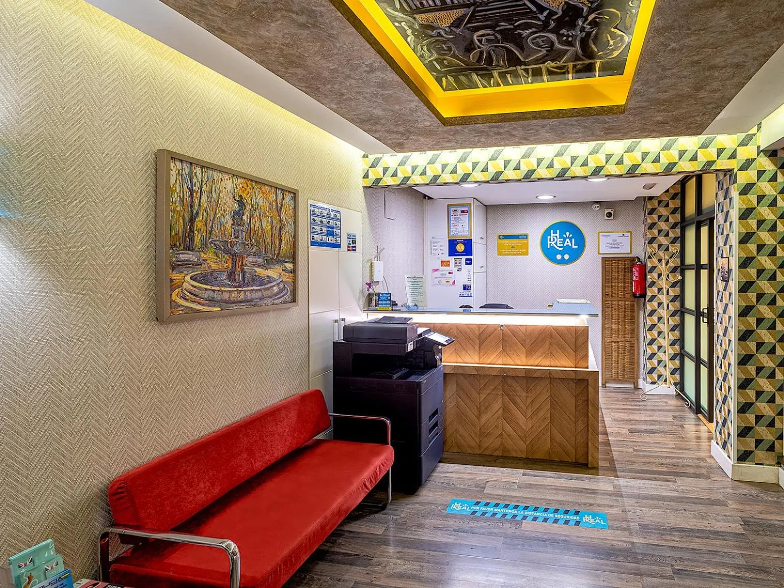 Lobby or reception in Hostal Real Aranjuez