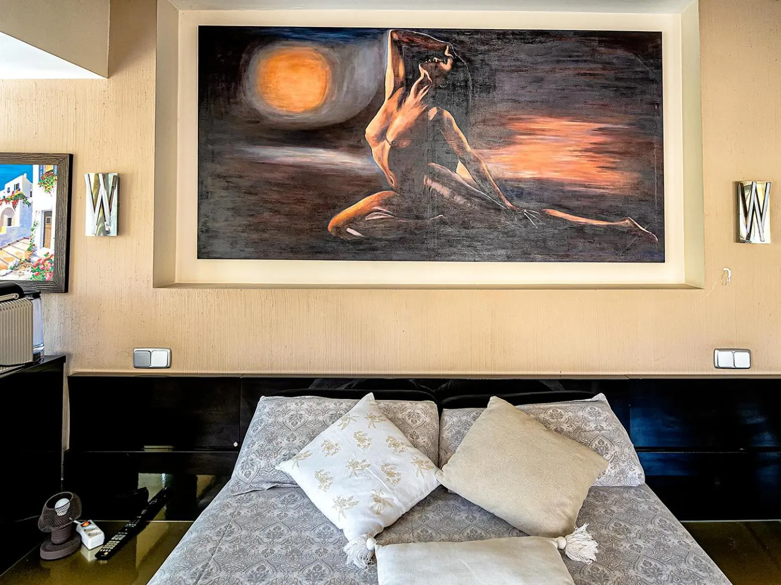 Bed in Hostal Real Aranjuez