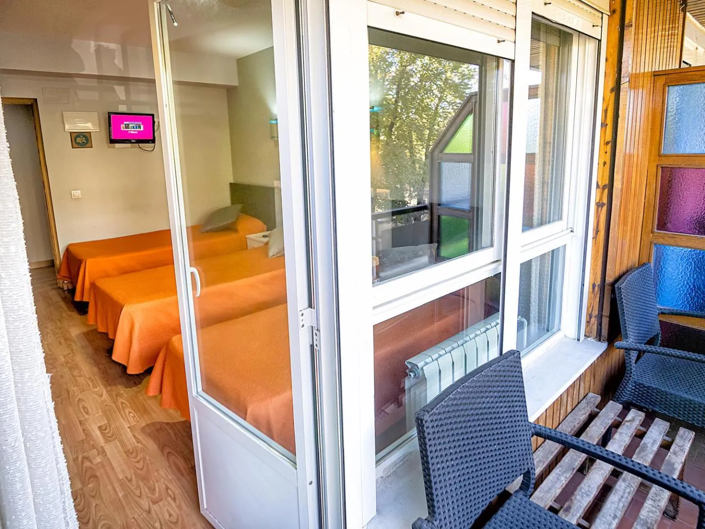 Bed in Hostal Real Aranjuez