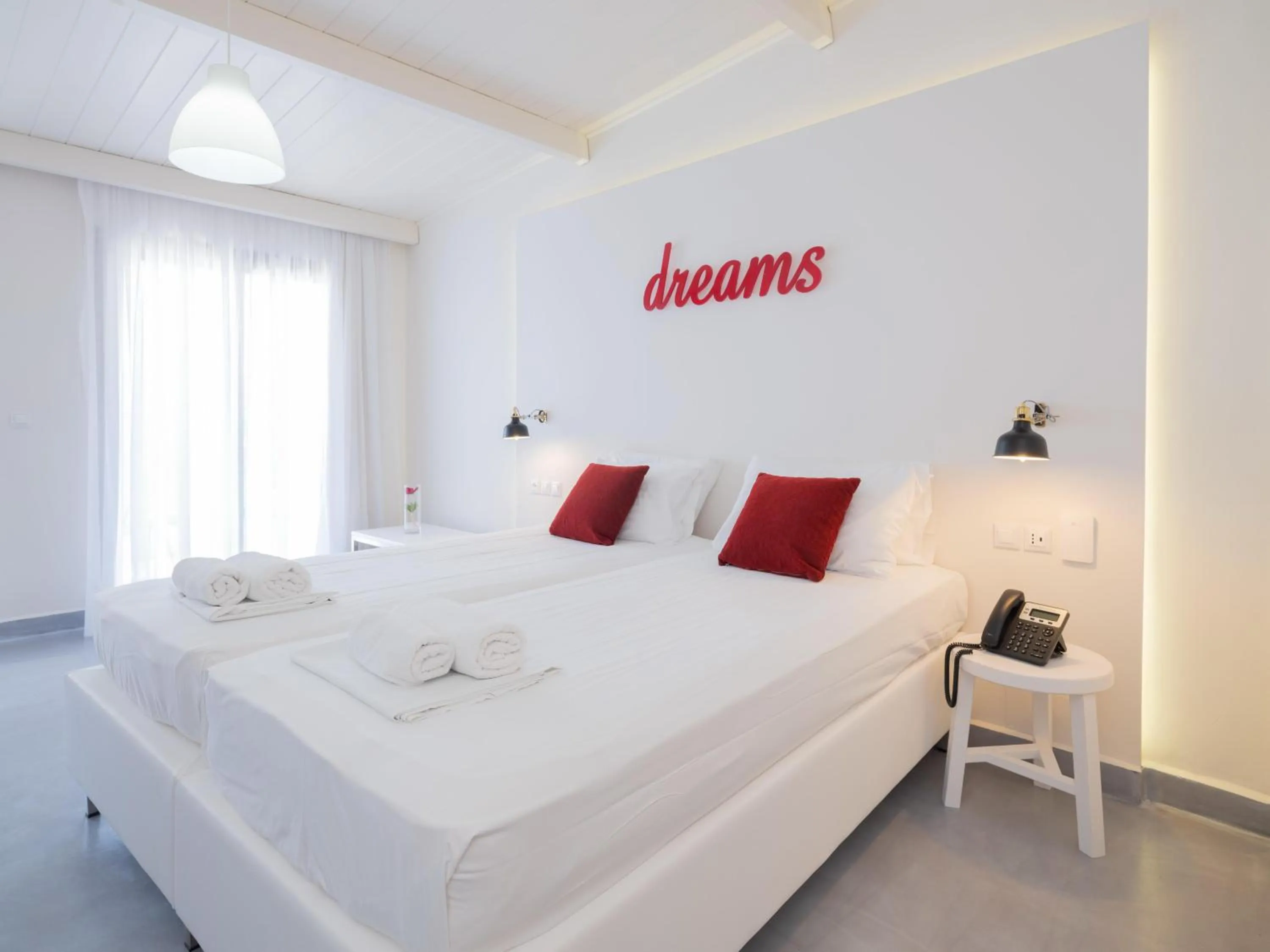 Bed in Eva Mare Hotel & Suites - Adults only