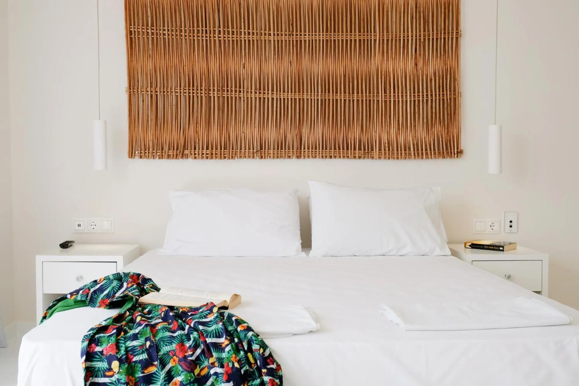 Bed in Eva Mare Hotel & Suites - Adults only