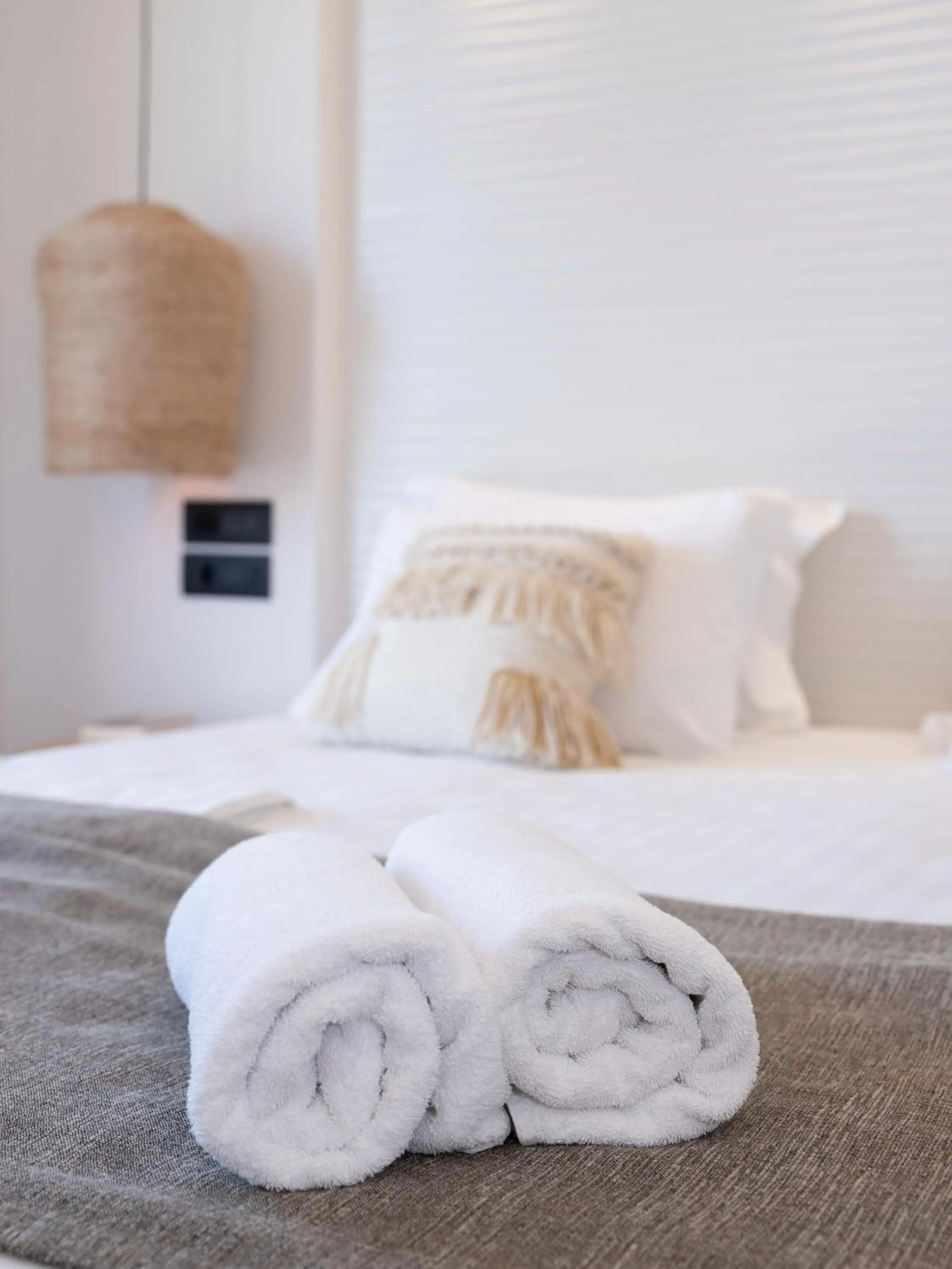 Bed in Eva Mare Hotel & Suites - Adults only