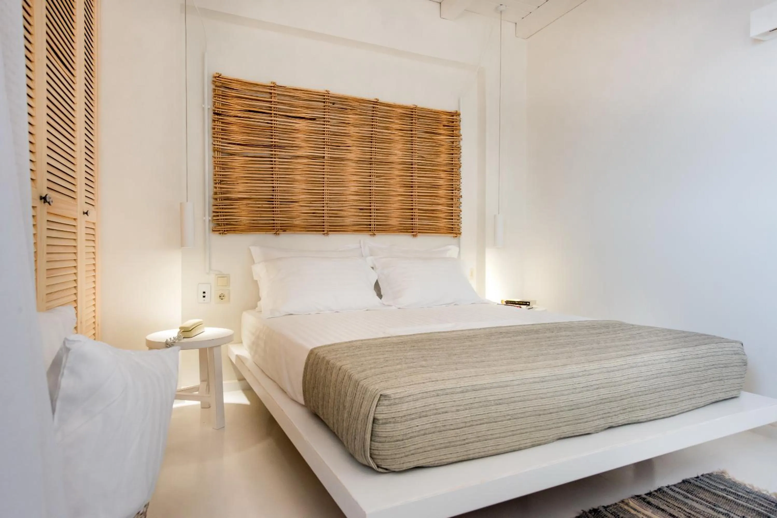 Bed in Eva Mare Hotel & Suites - Adults only