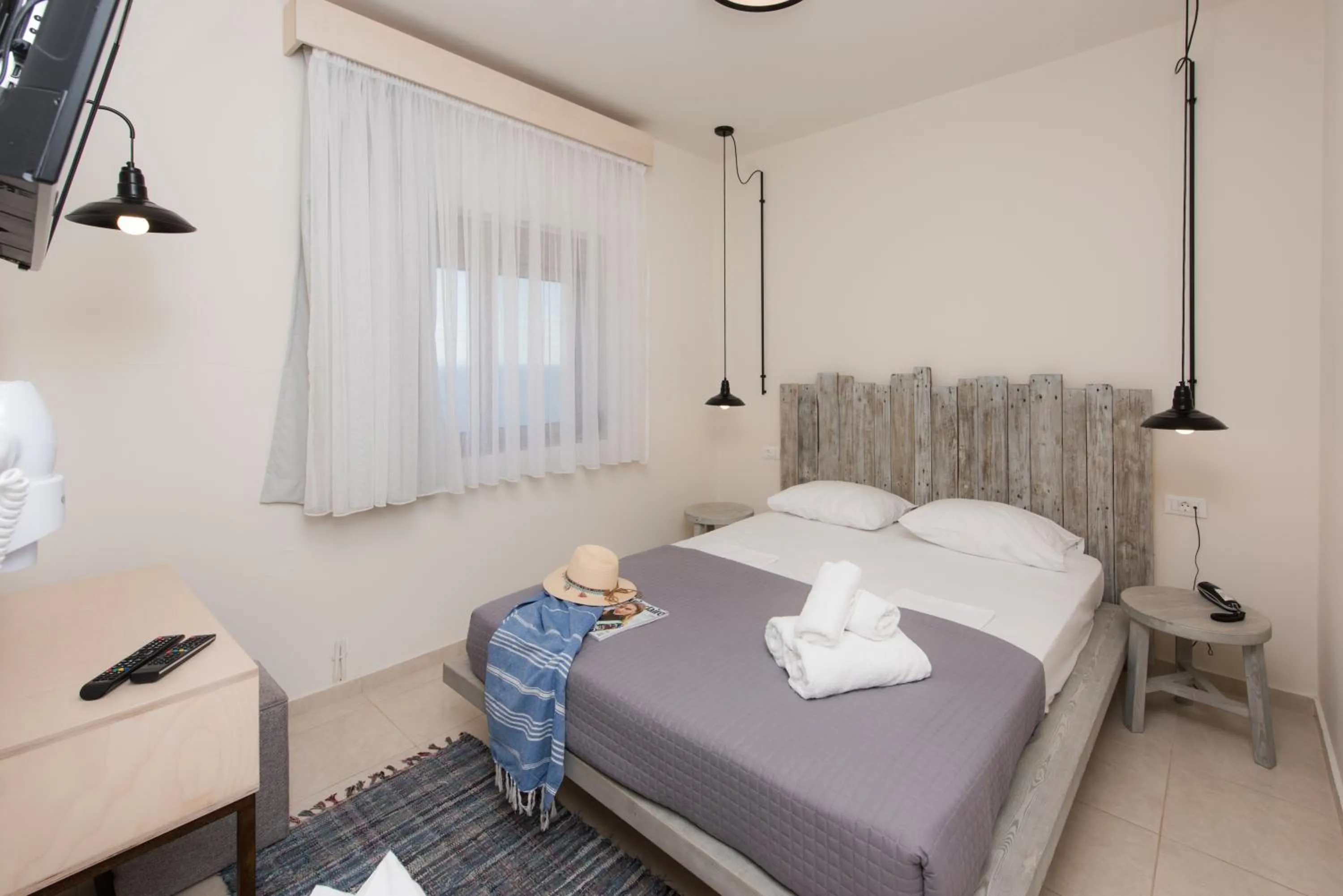Bed in Eva Mare Hotel & Suites - Adults only