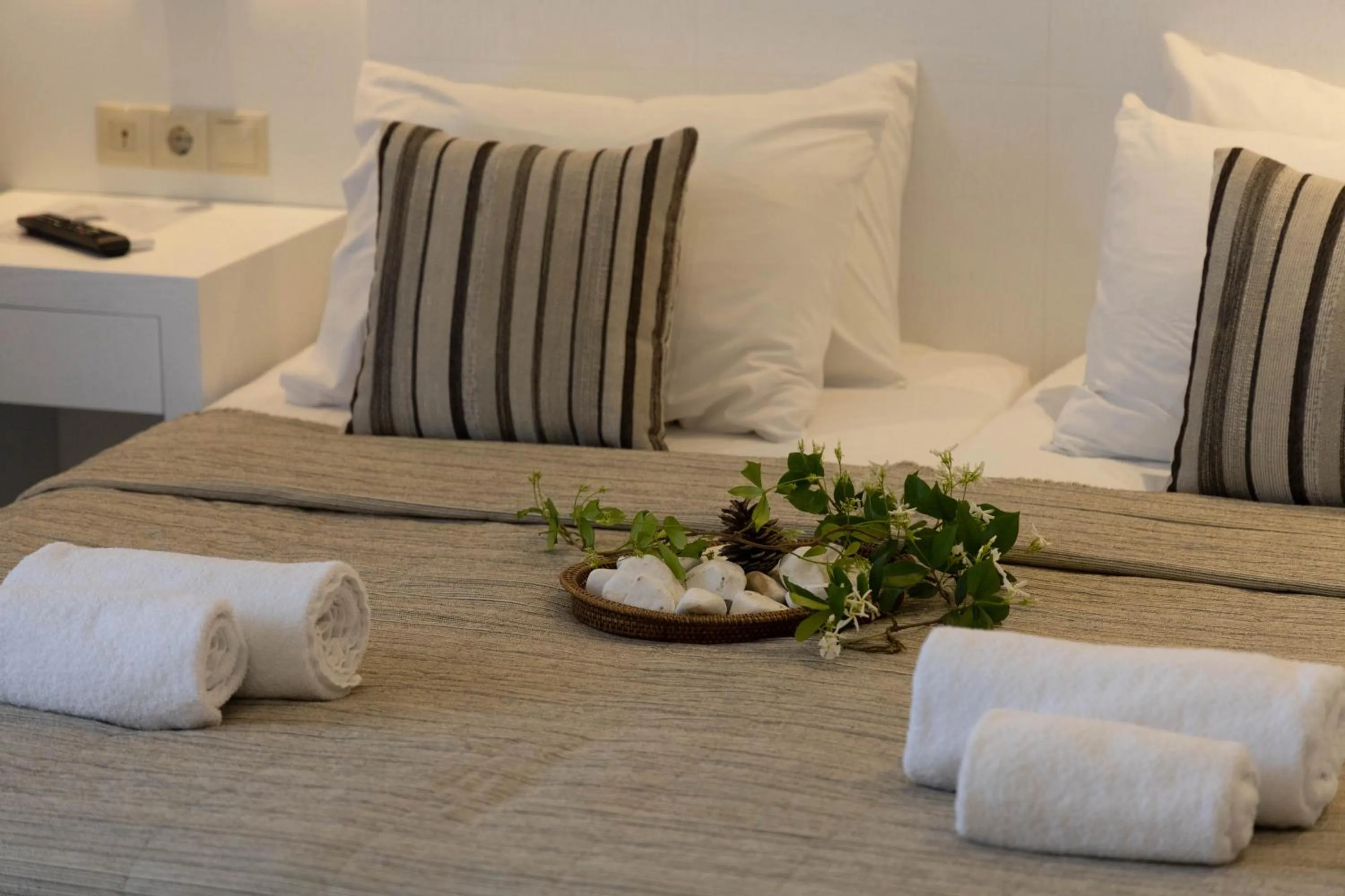 Bed in Eva Mare Hotel & Suites - Adults only