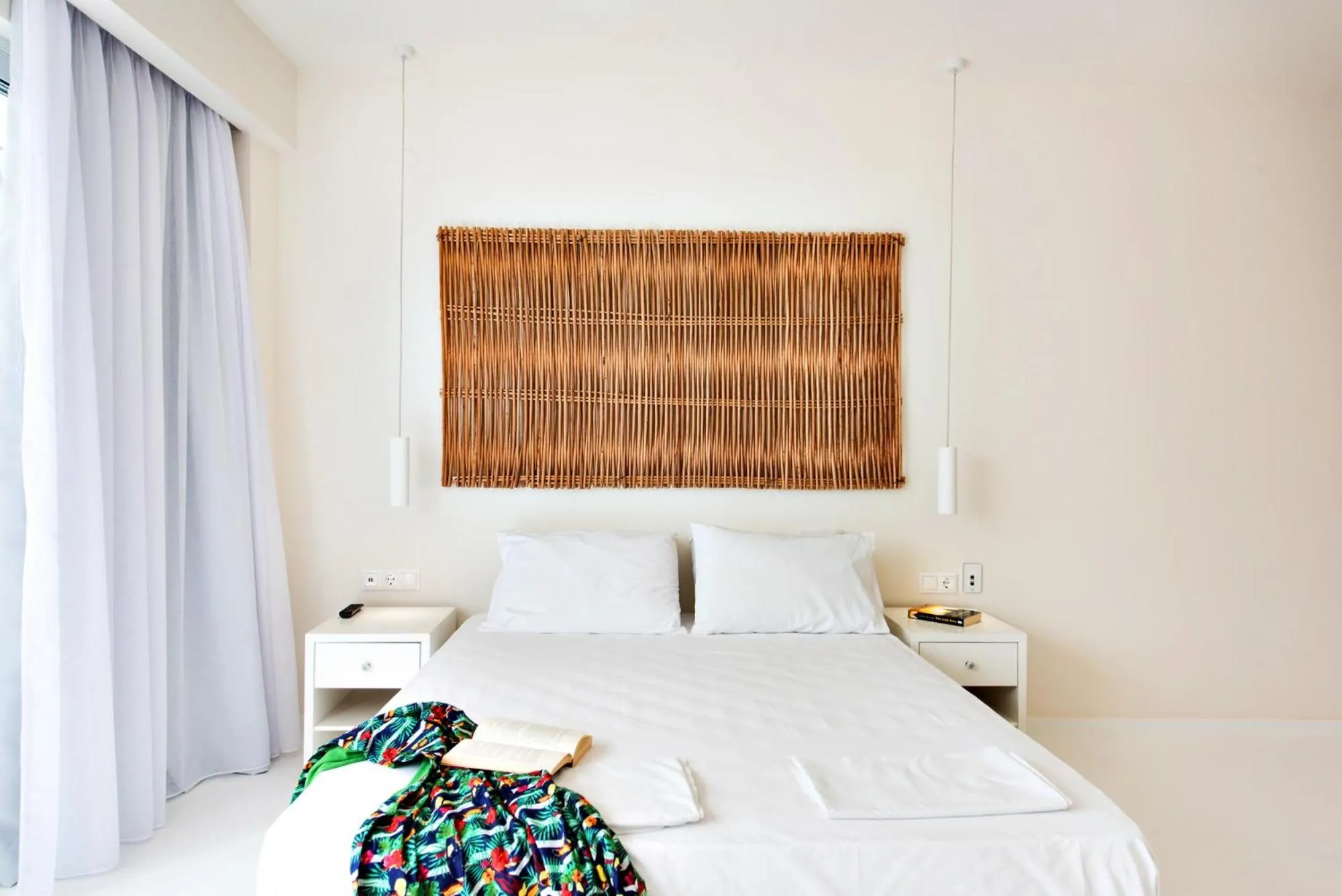 Bed in Eva Mare Hotel & Suites - Adults only