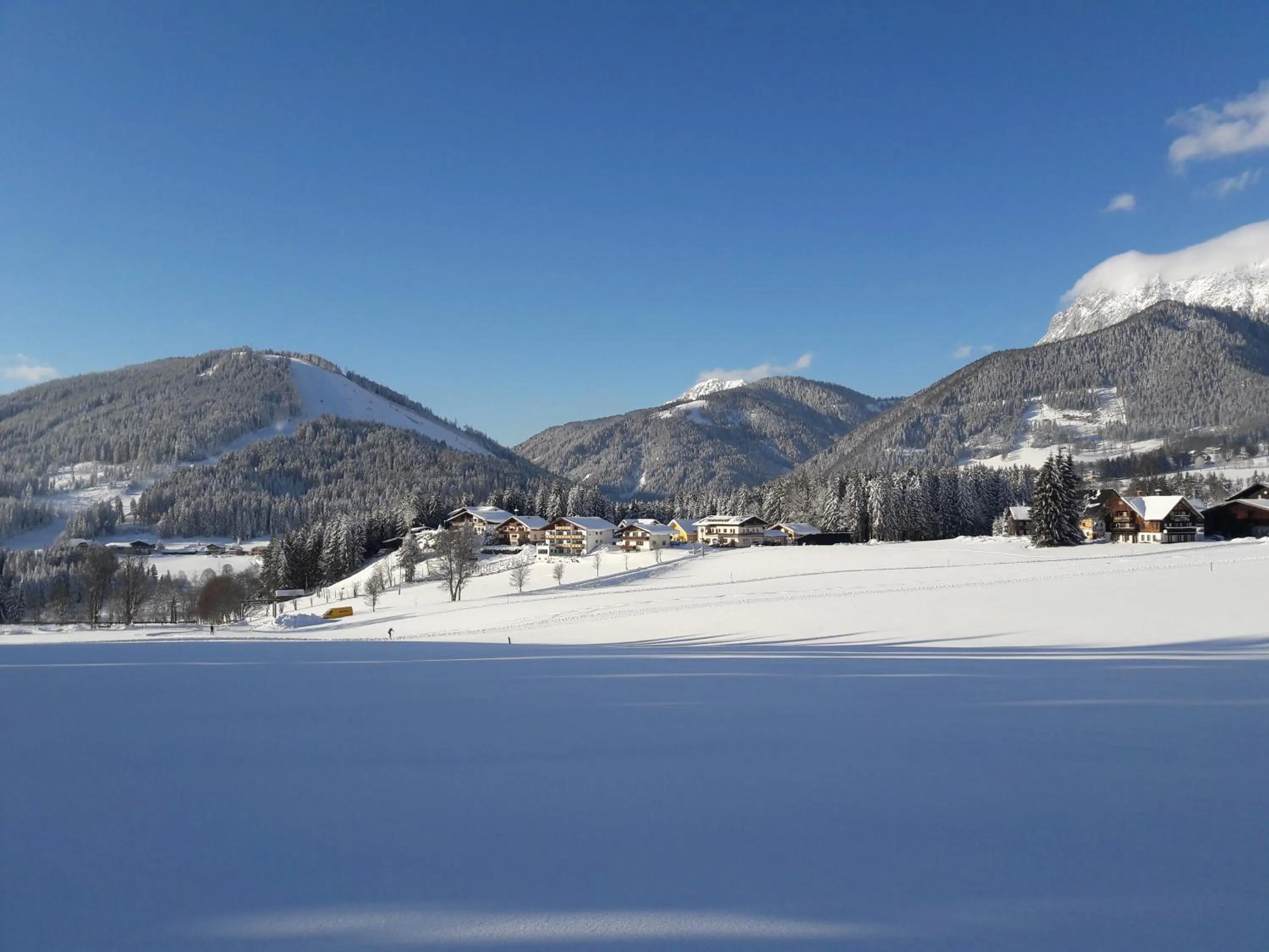 Natural landscape in Pension Felsenheim