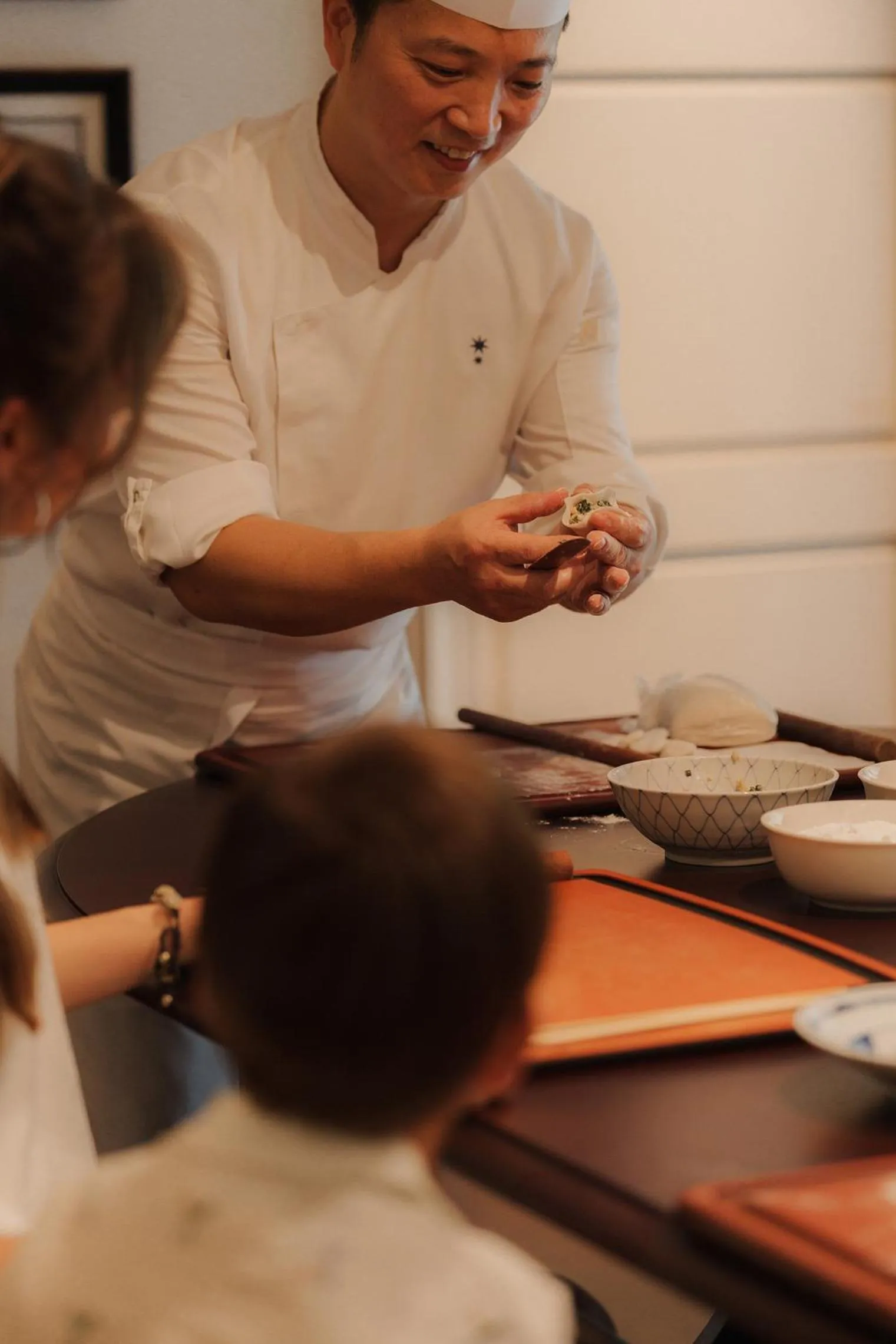 People in Capella Singapore