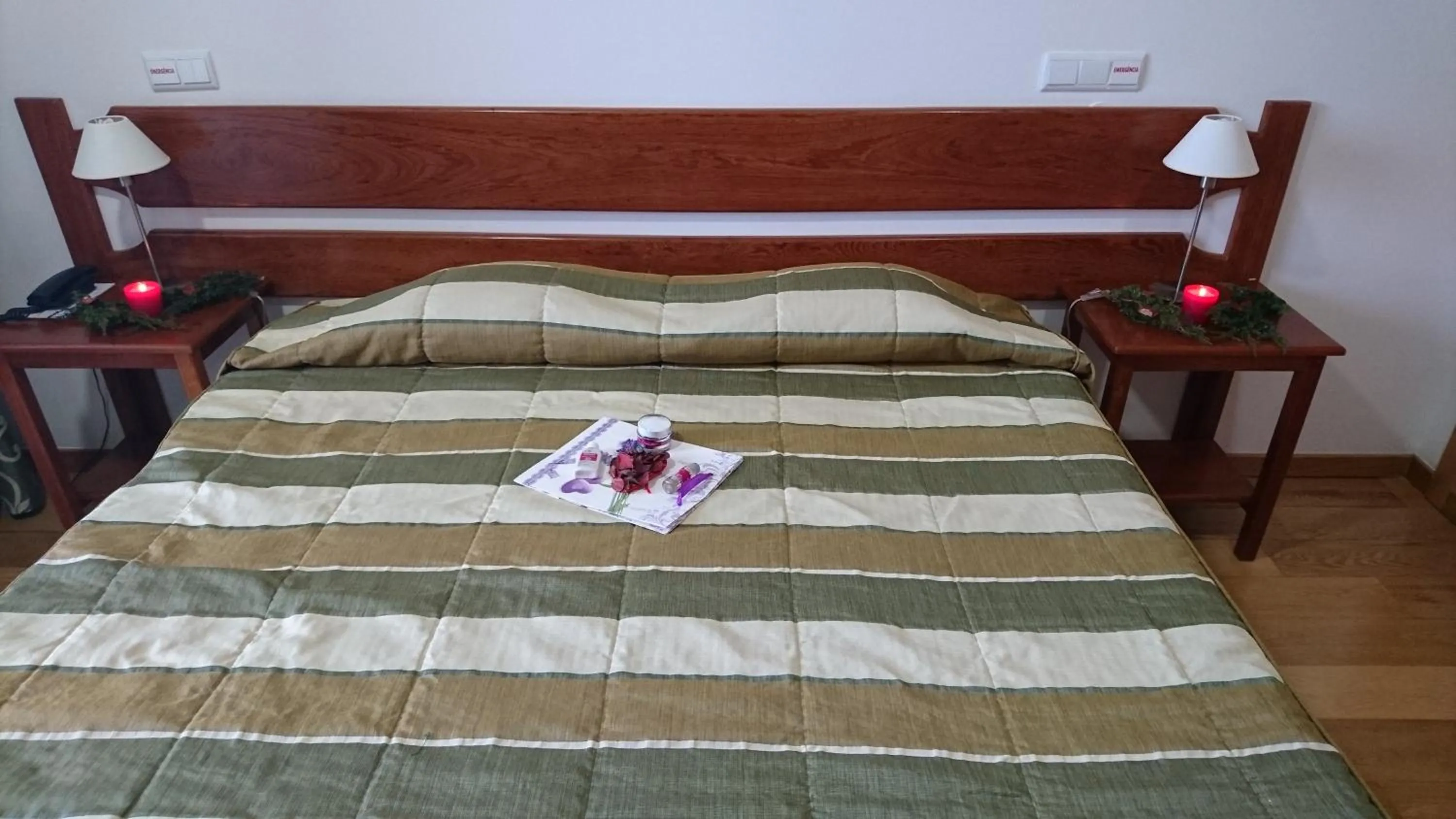 Bed in Hotel Senhora do Espinheiro