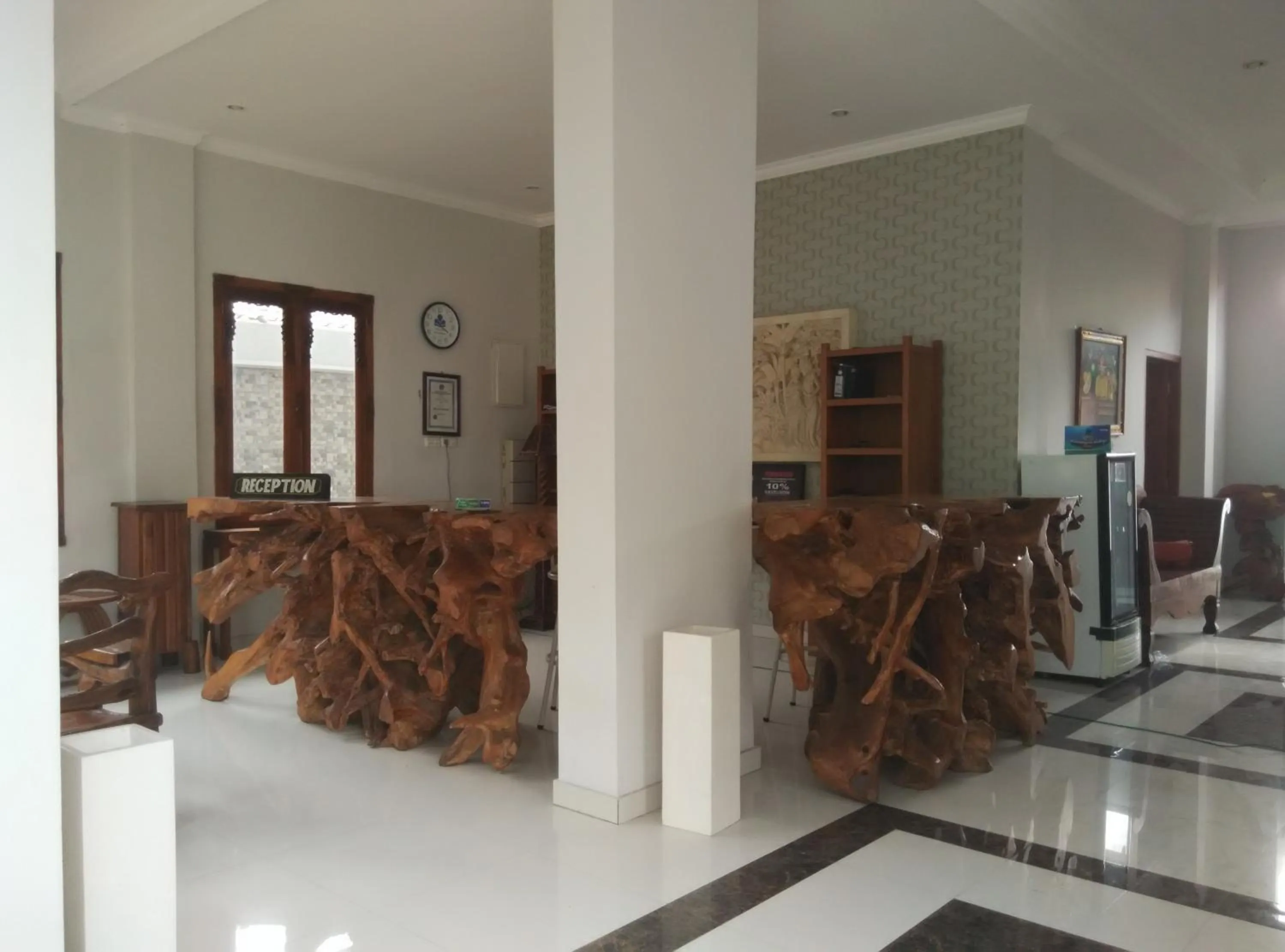 Lobby or reception in Wahyu Dana Hotel