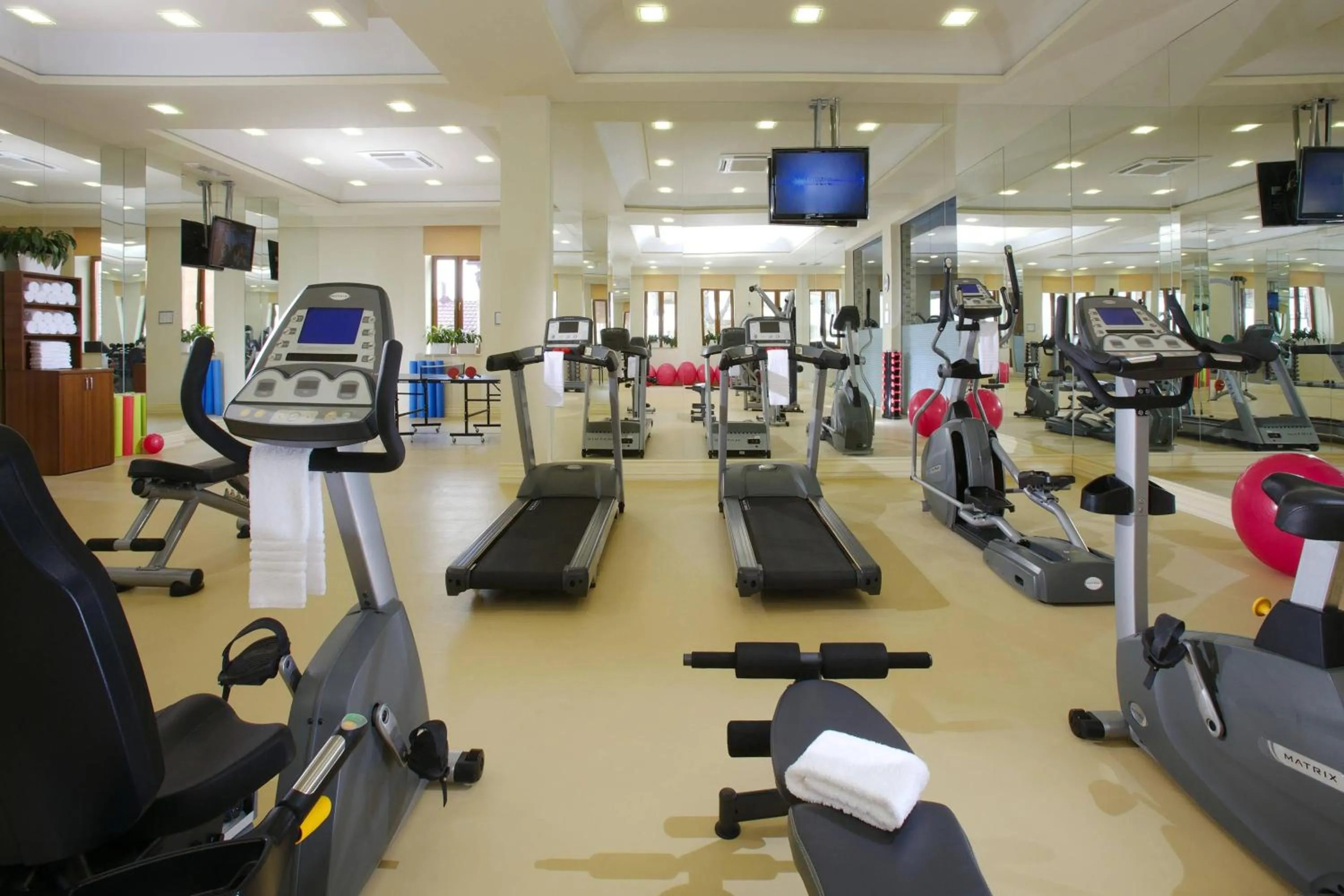 Fitness centre/facilities in Tsaghkadzor Marriott Hotel