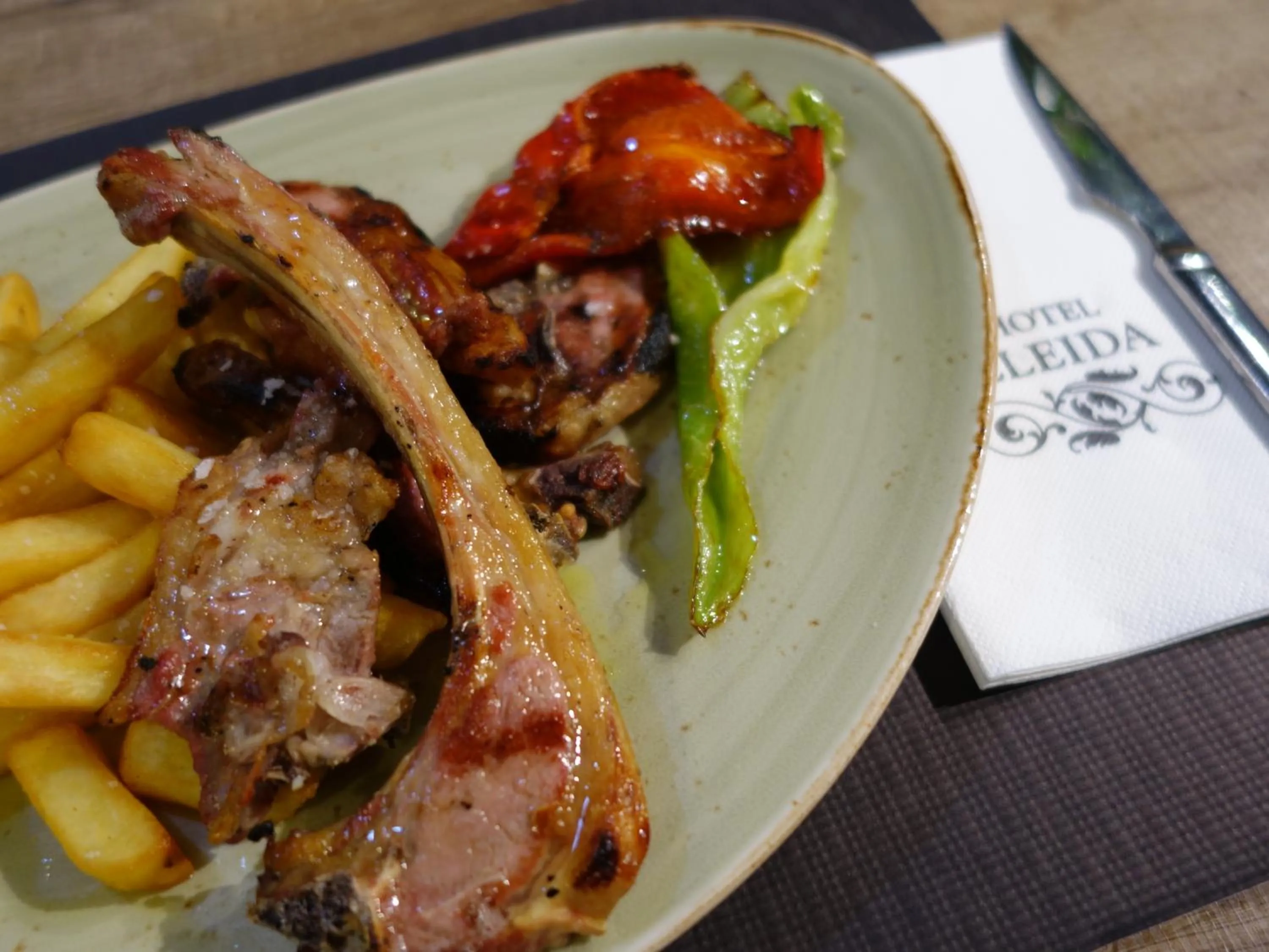 Food in Hospedium Hotel Lleida