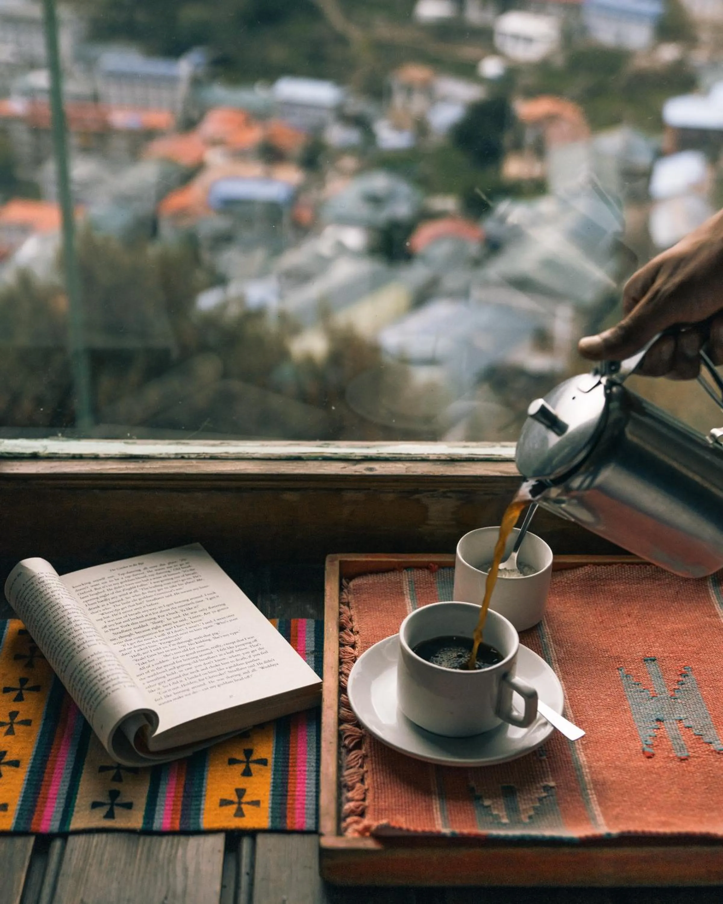 Coffee/tea facilities in Mountain Lodges of Nepal - Namche