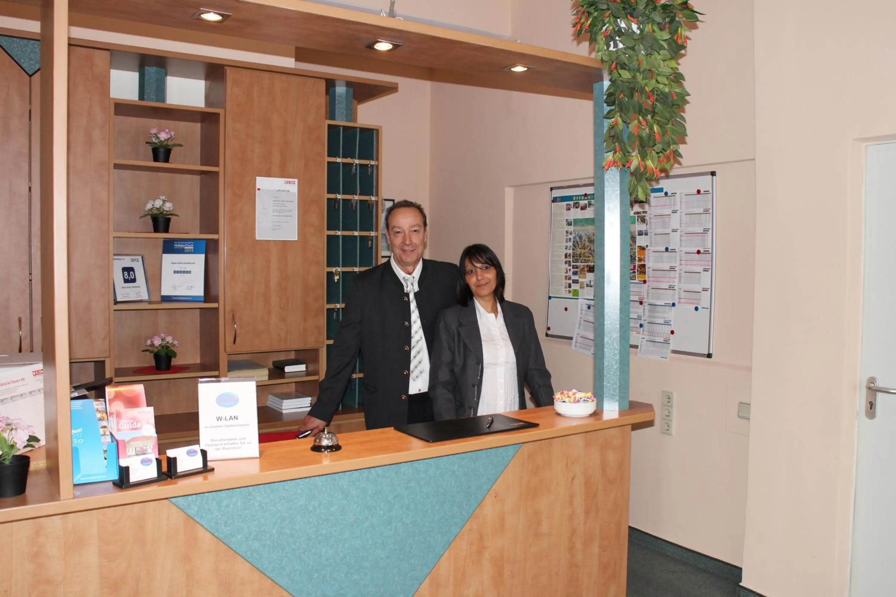 Lobby or reception in Alpen.Adria.Stadthotel