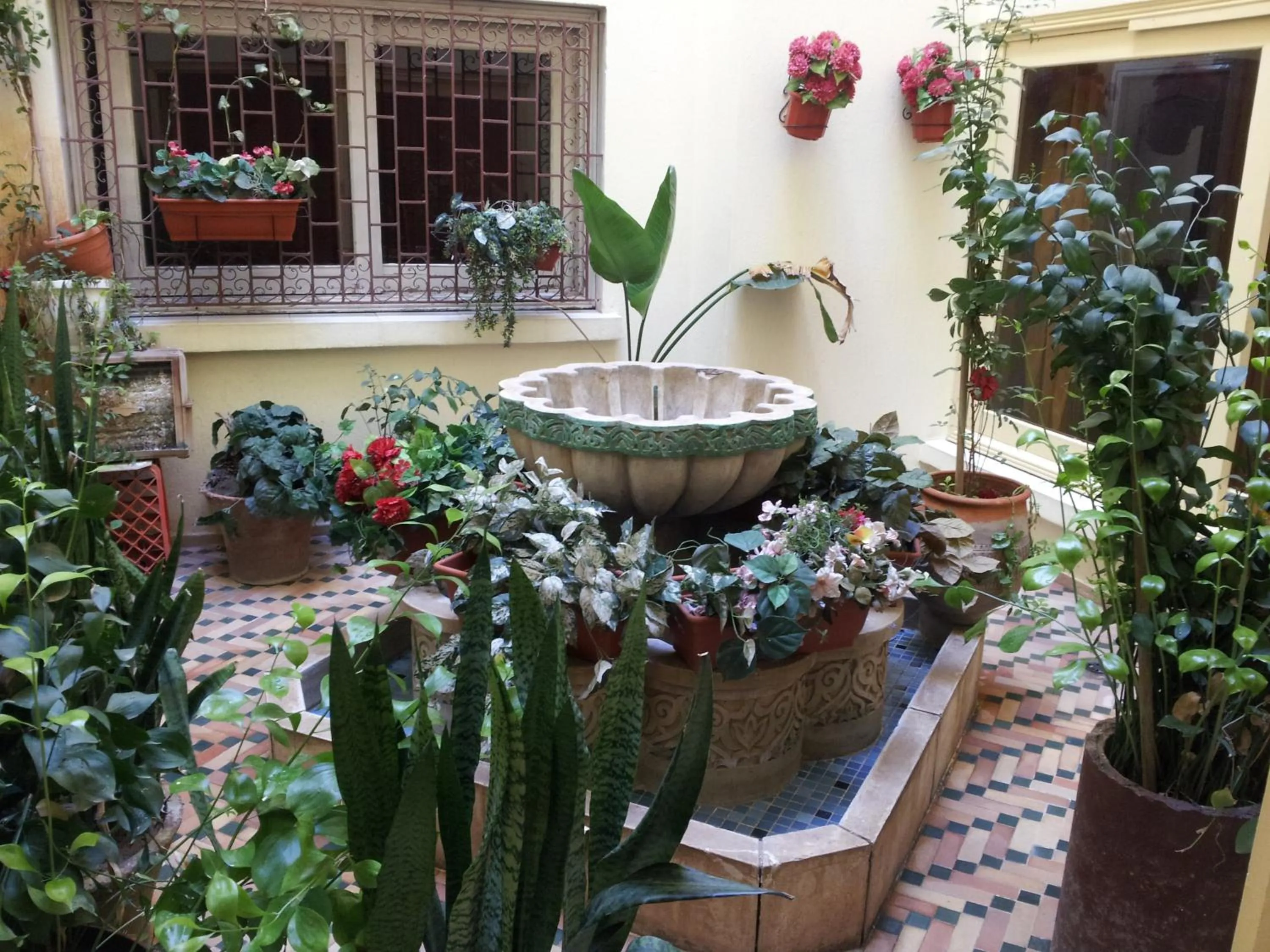 Decorative detail in Hotel La Giralda