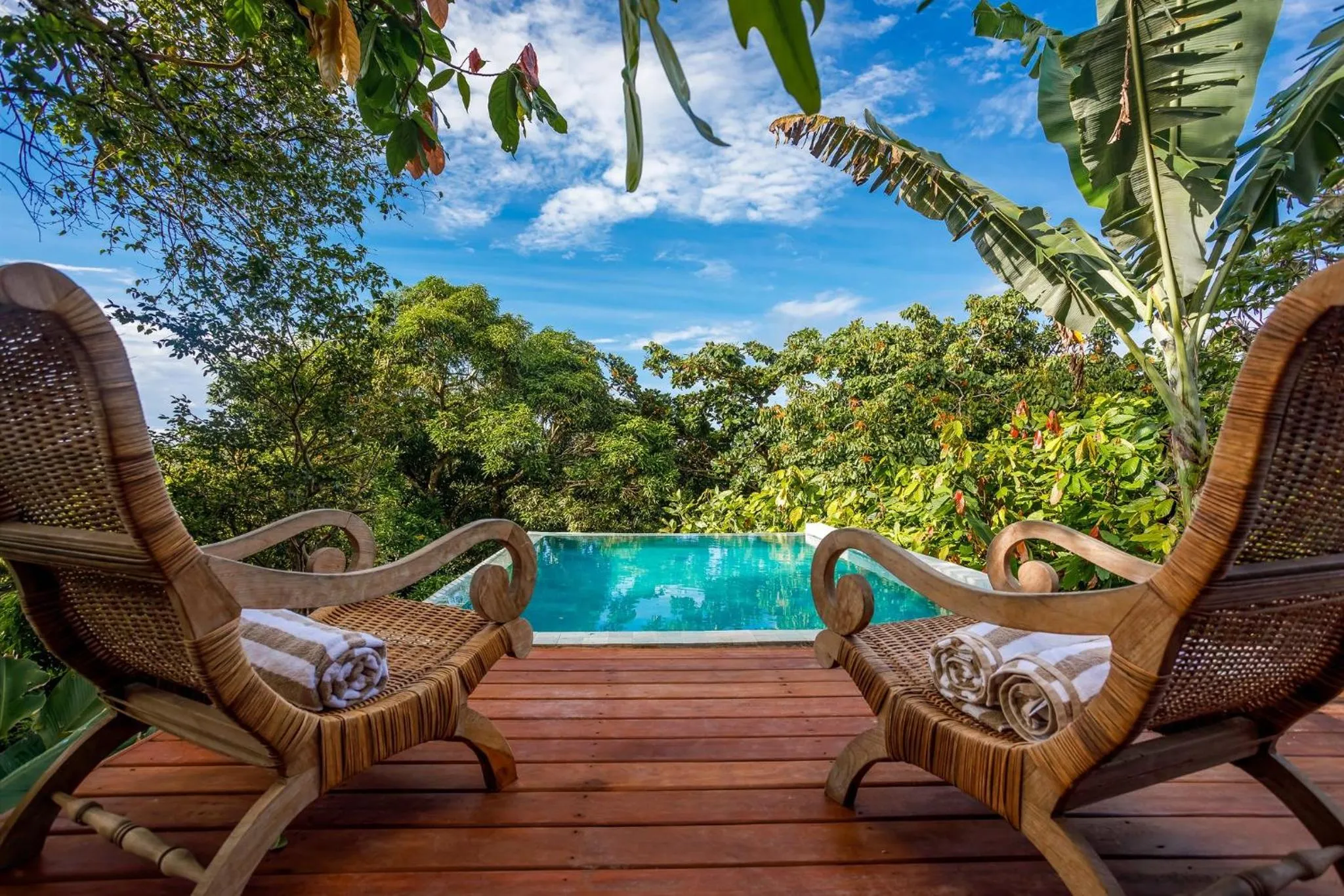 Swimming pool in Casa La Torre Hotel Boutique