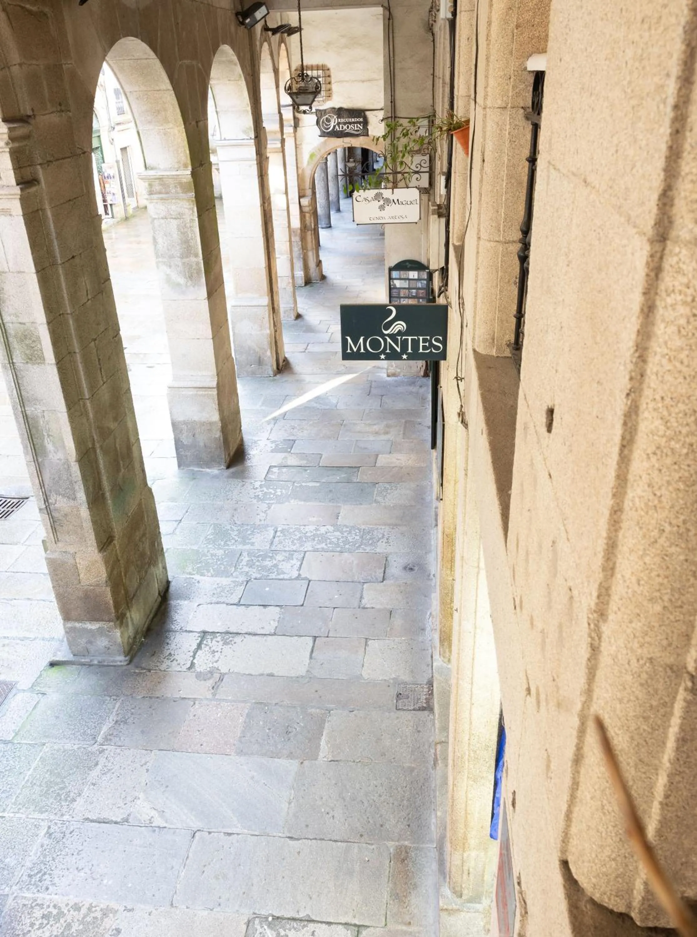 Street view in Hotel Montes