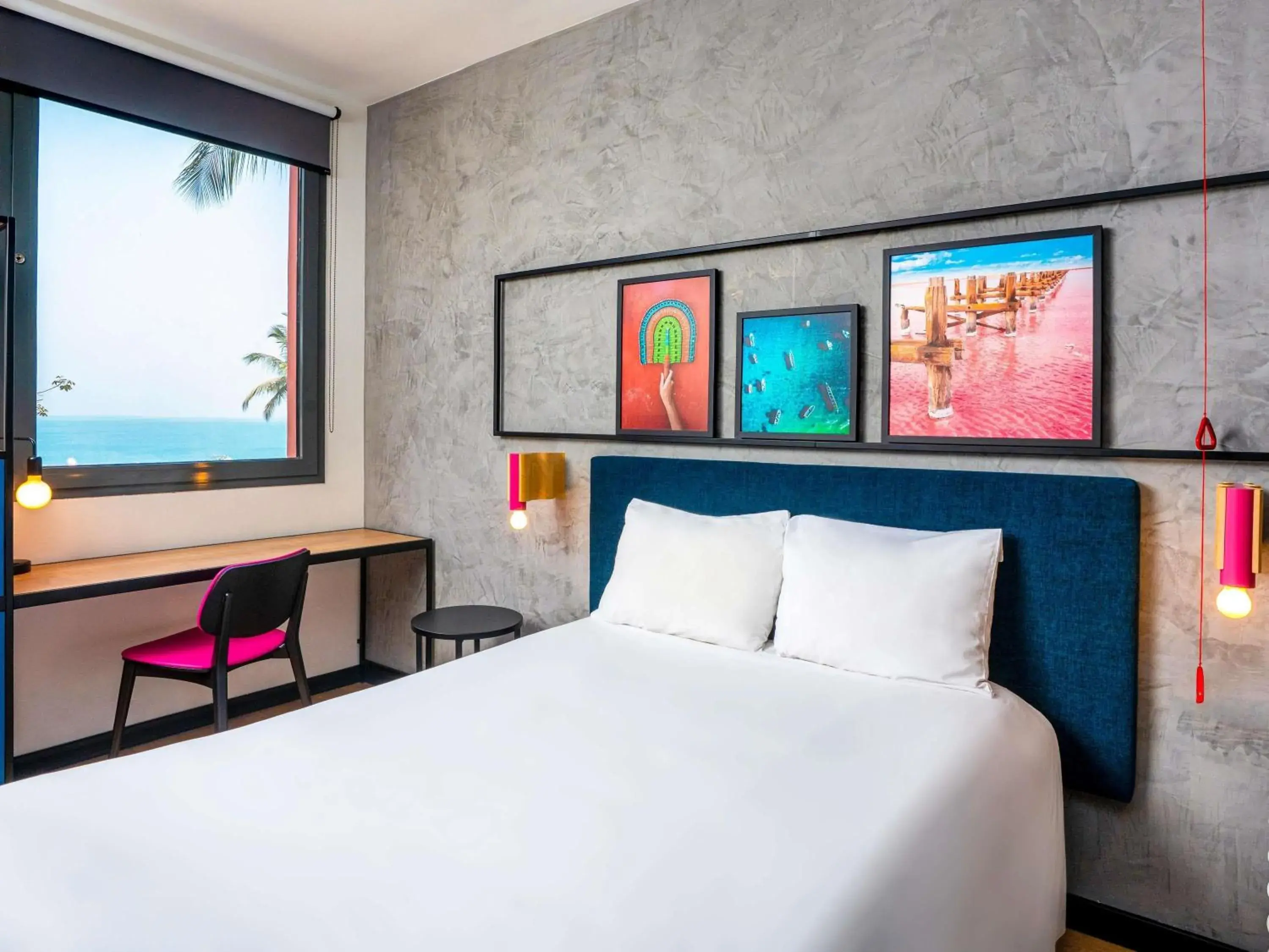 Standard Room With One Double Bed - Sea Side in Ibis Styles Dakar Standard Room With One Double Bed - Sea Side in Ibis Styles Dakar