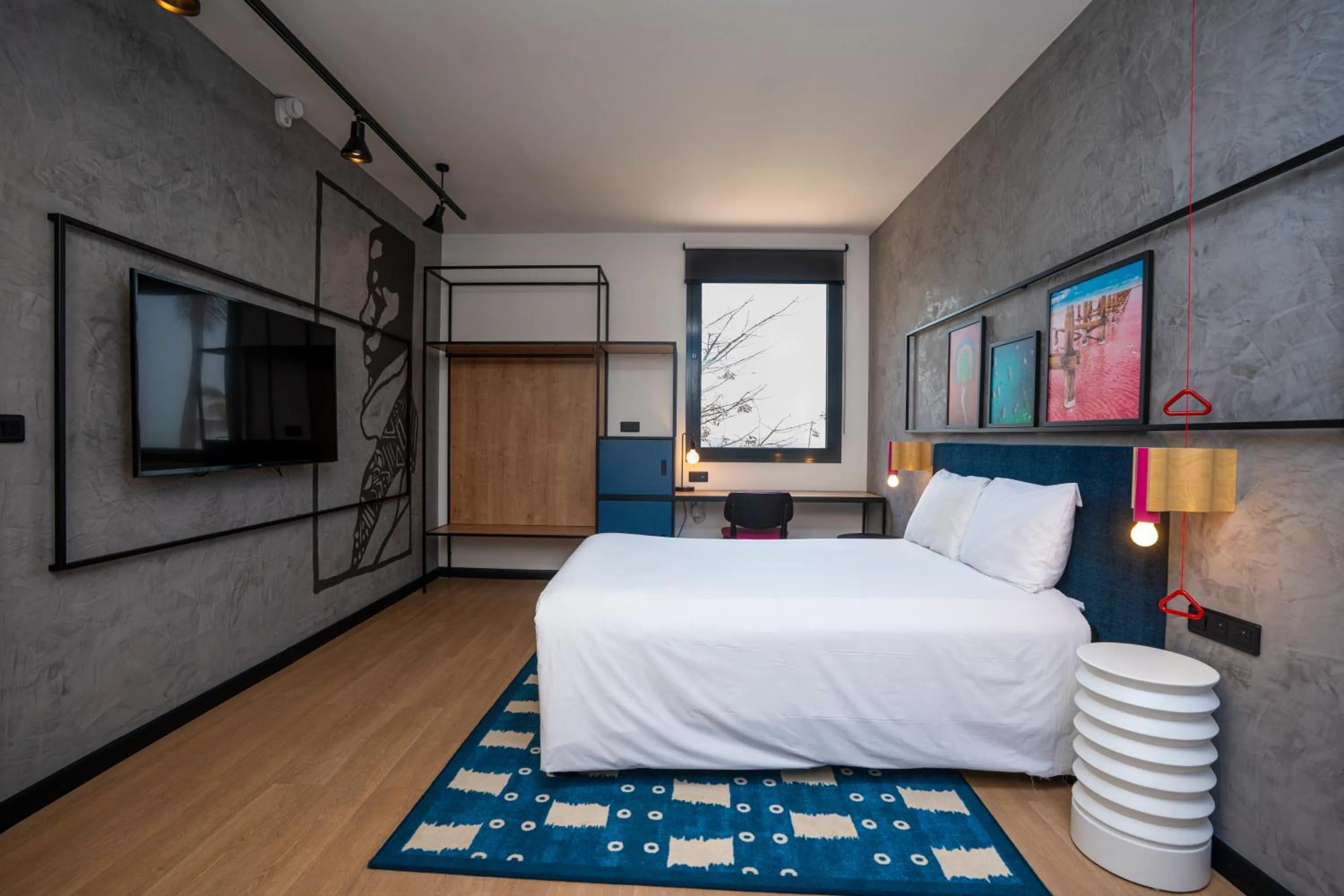 Bedroom, Bed in Ibis Styles Dakar