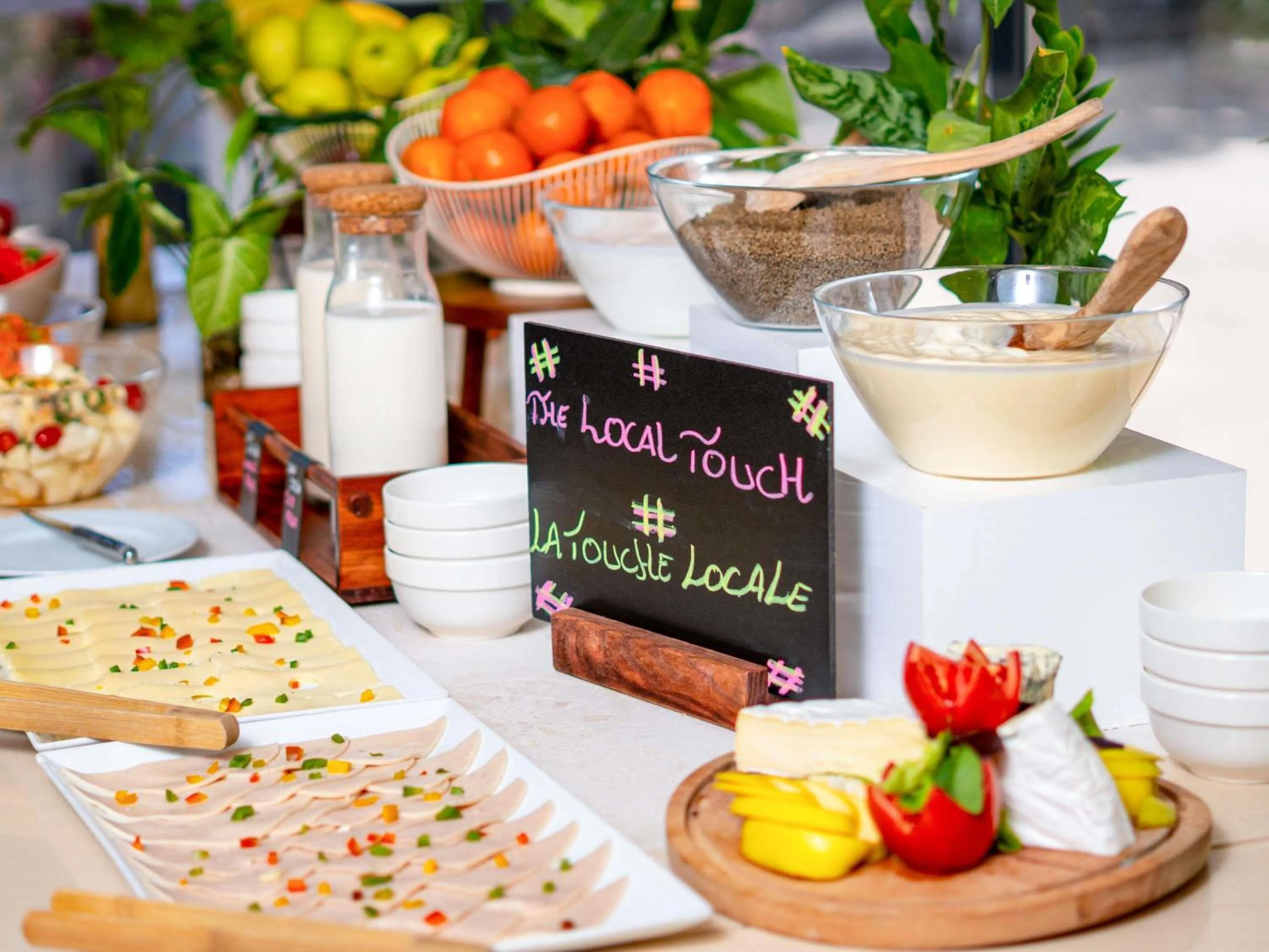 Breakfast in Ibis Styles Dakar