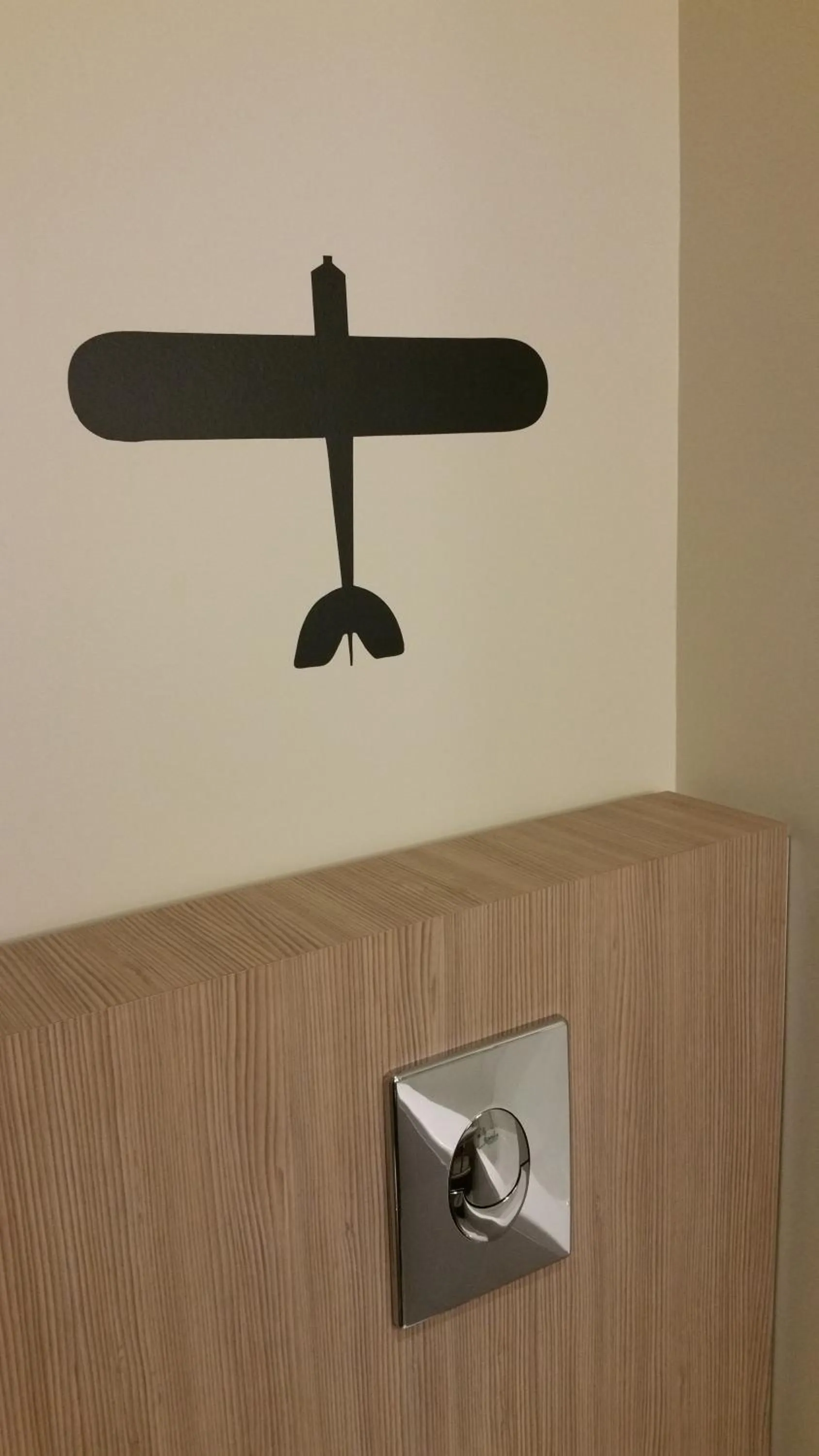 Toilet in ibis Styles Paris Velizy