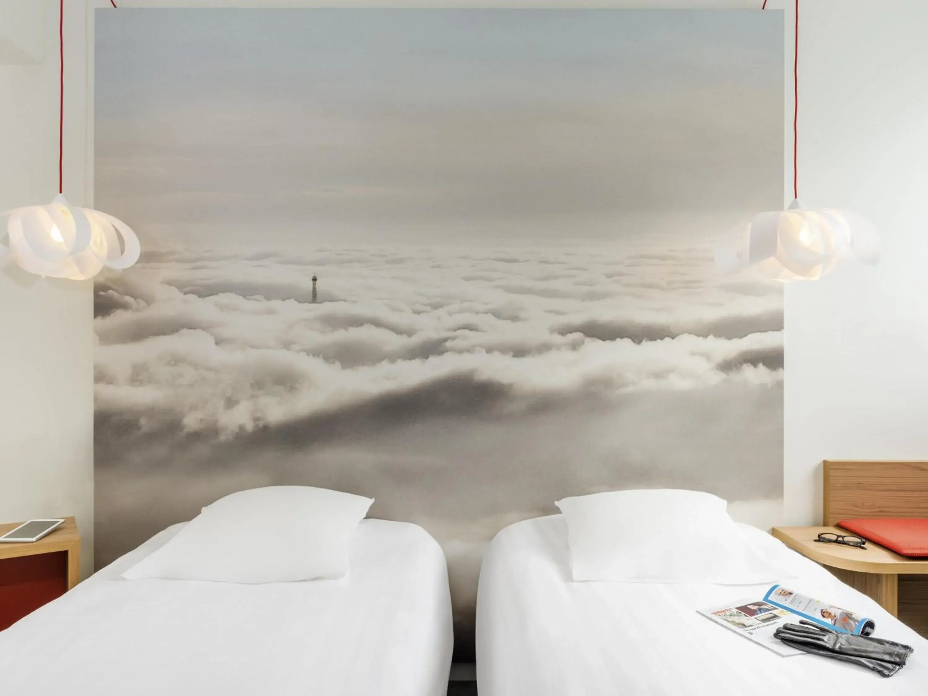 Standard Twin Room in ibis Styles Paris Velizy Standard Twin Room in ibis Styles Paris Velizy