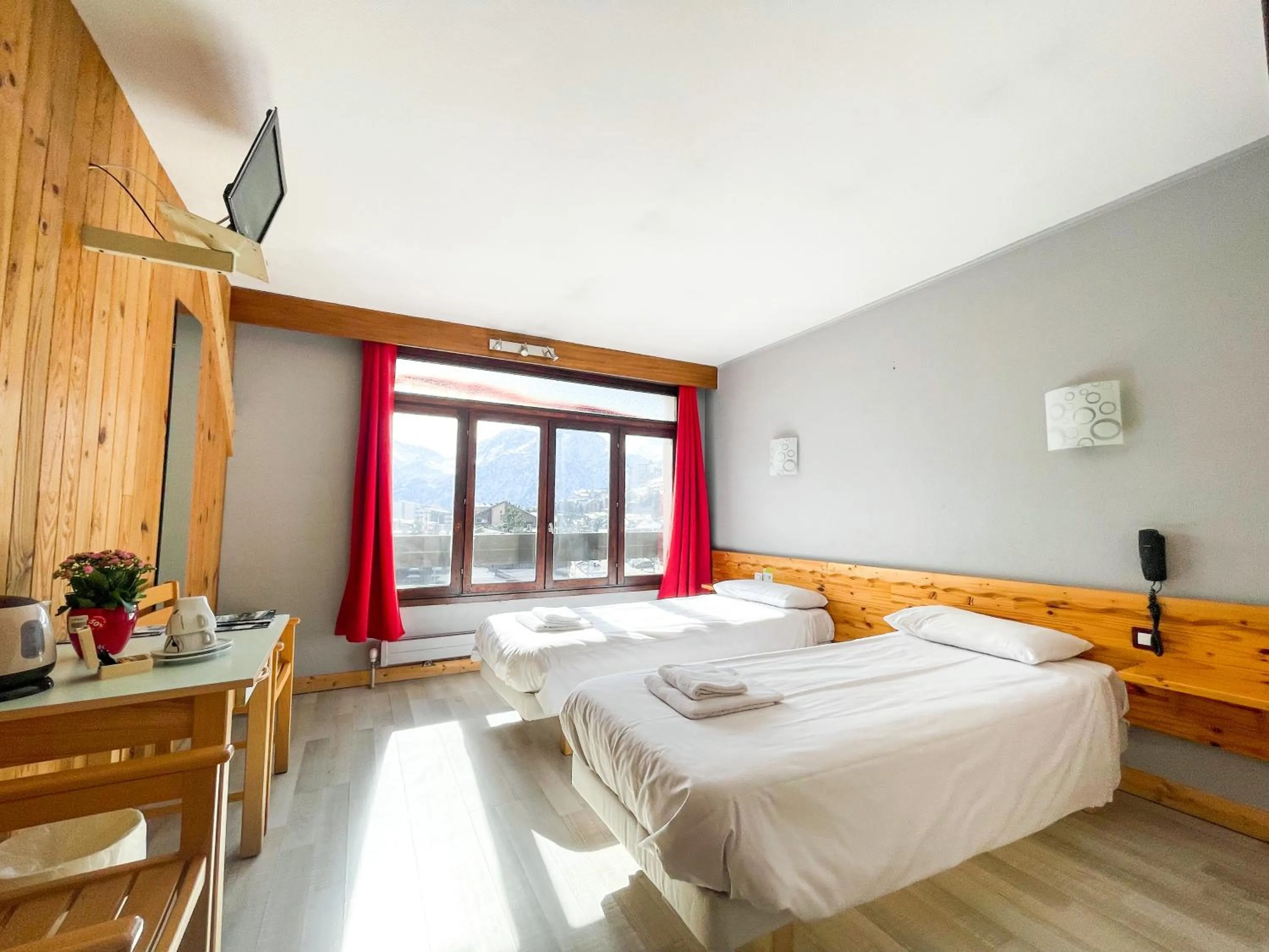 Bed in Atmosphere Hotel