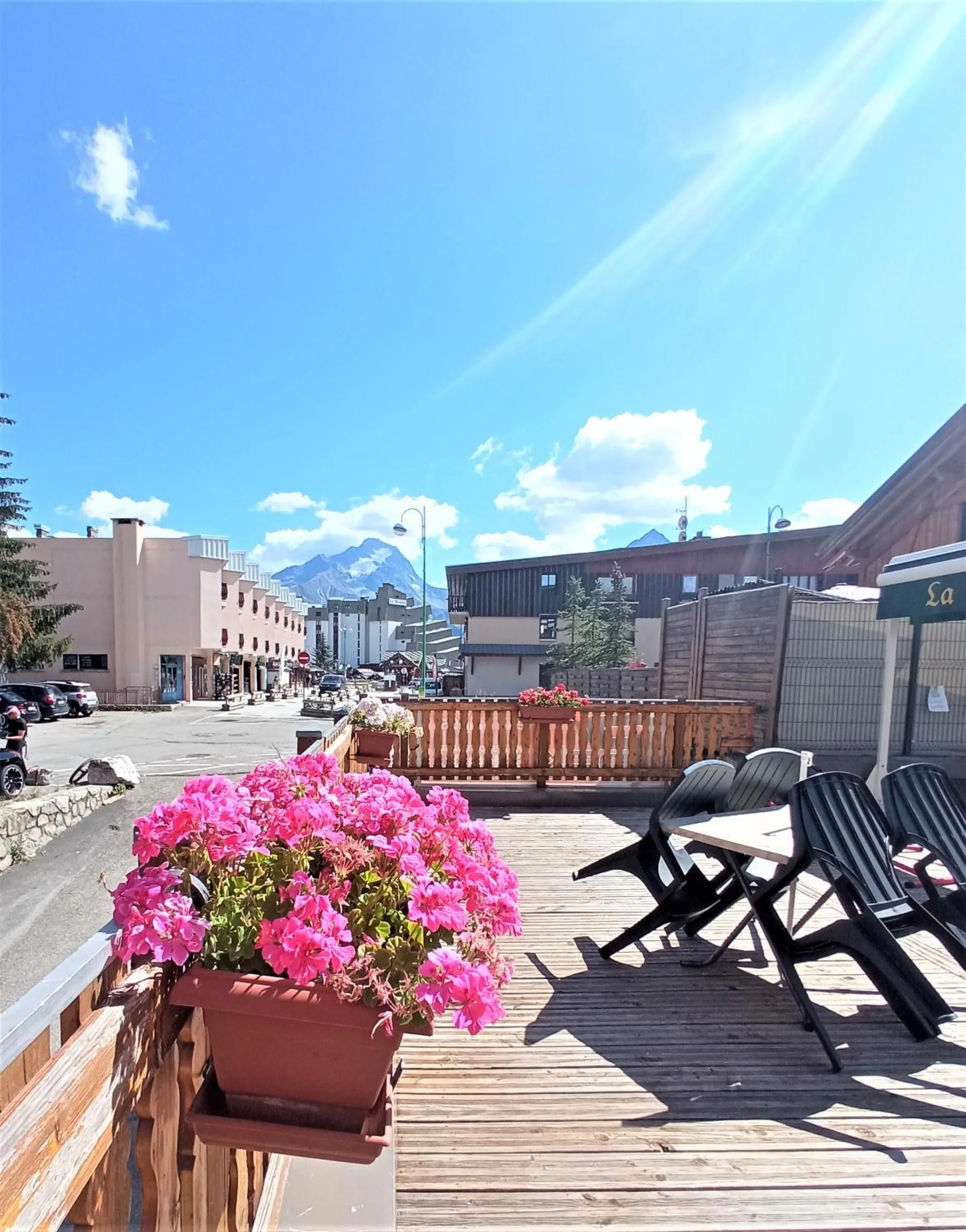 Patio in Atmosphere Hotel