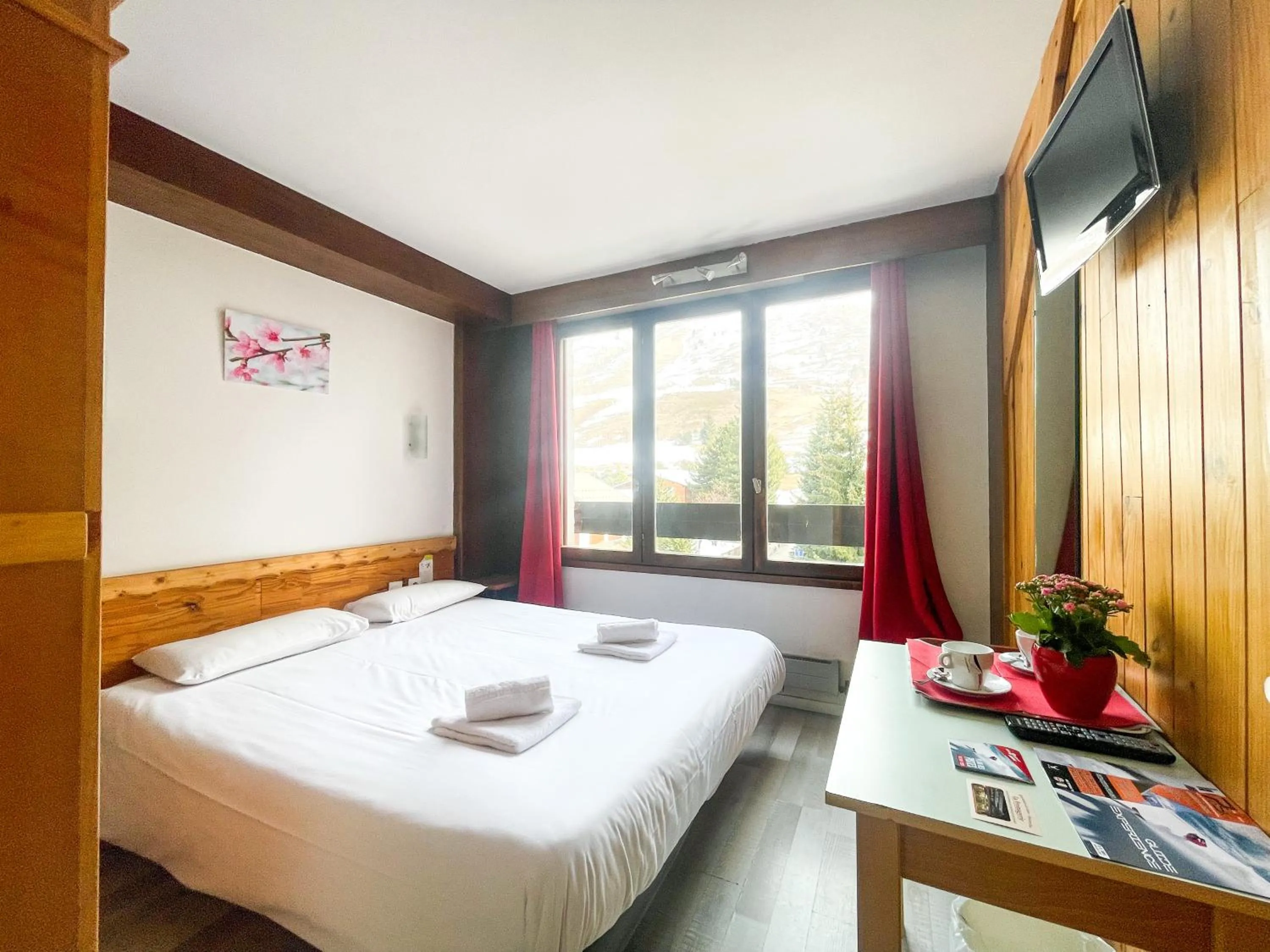 Bed in Atmosphere Hotel