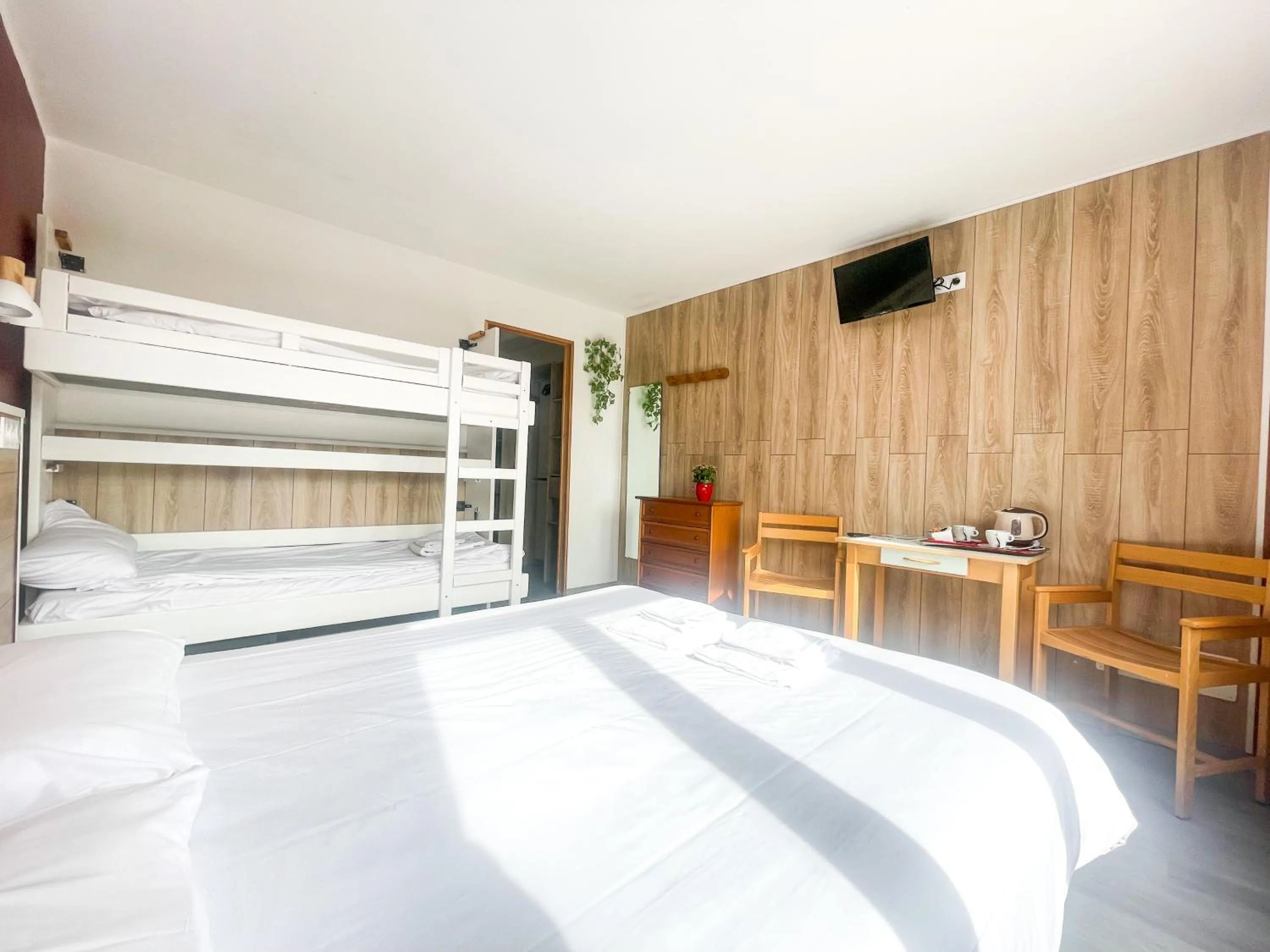 Bed in Atmosphere Hotel