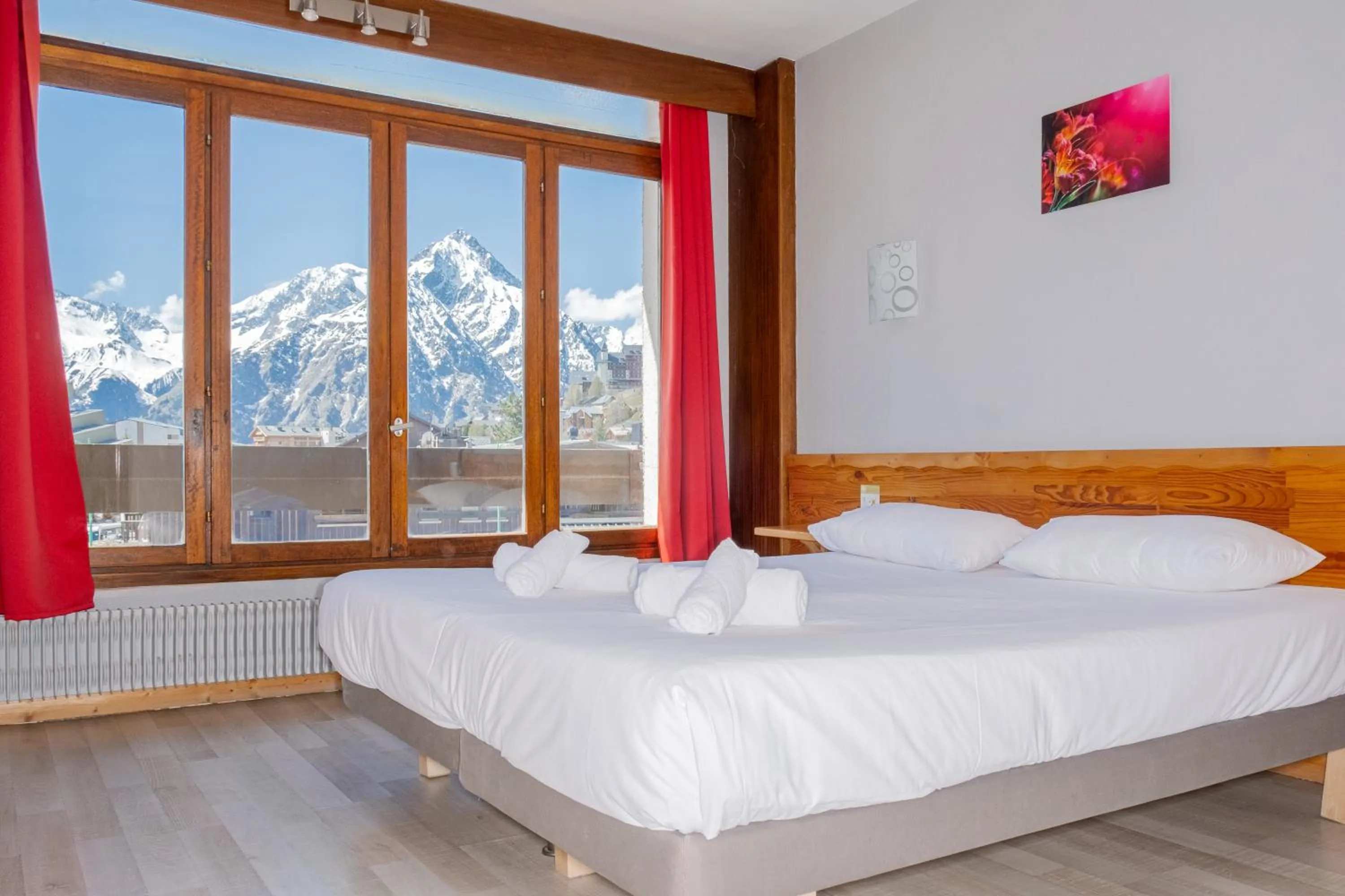 Bed in Atmosphere Hotel