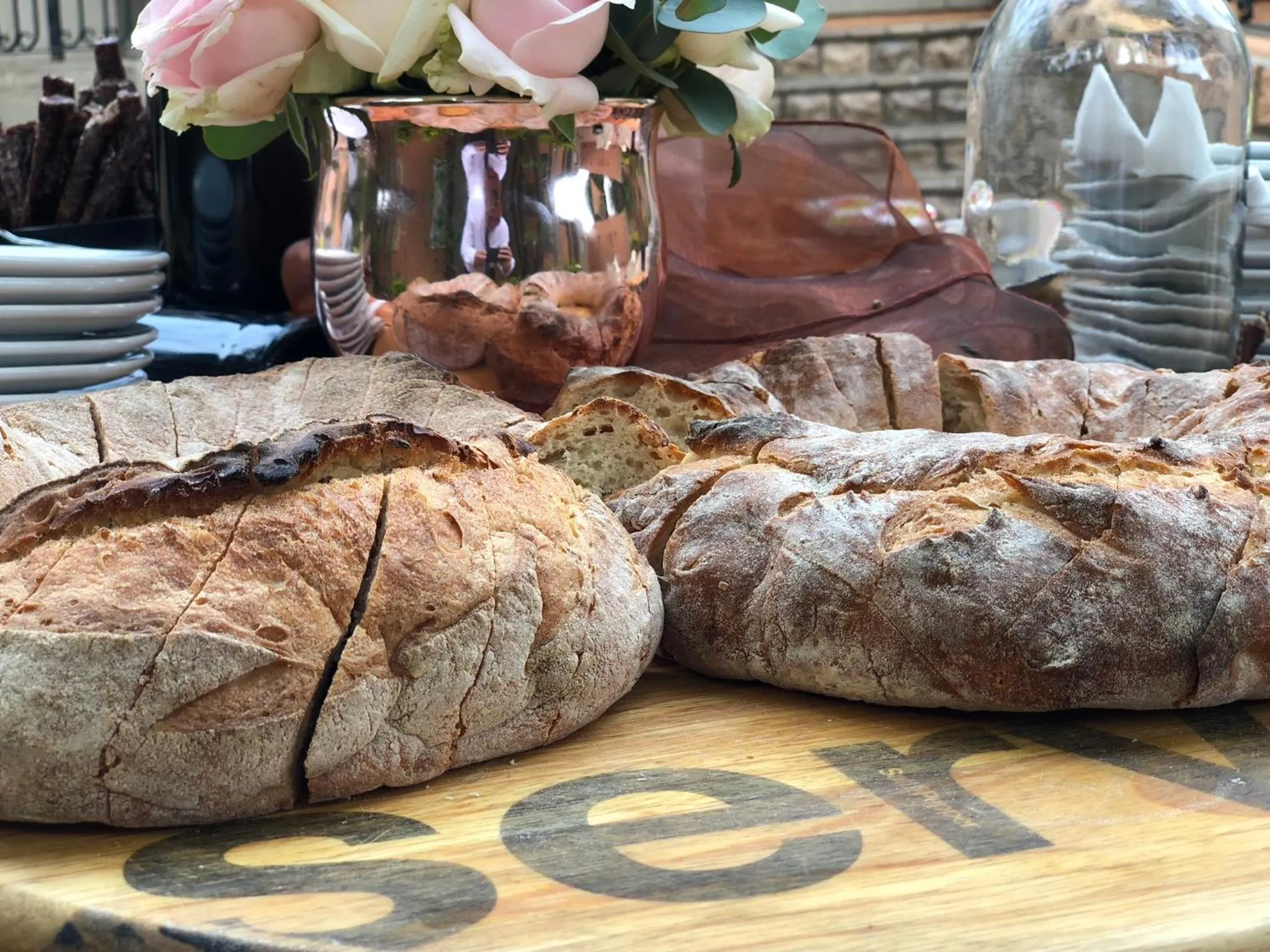 Food close-up in Casa Toscana Lodge