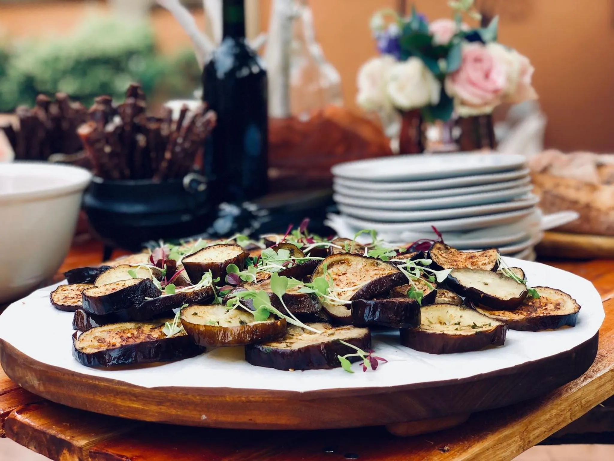Food close-up in Casa Toscana Lodge