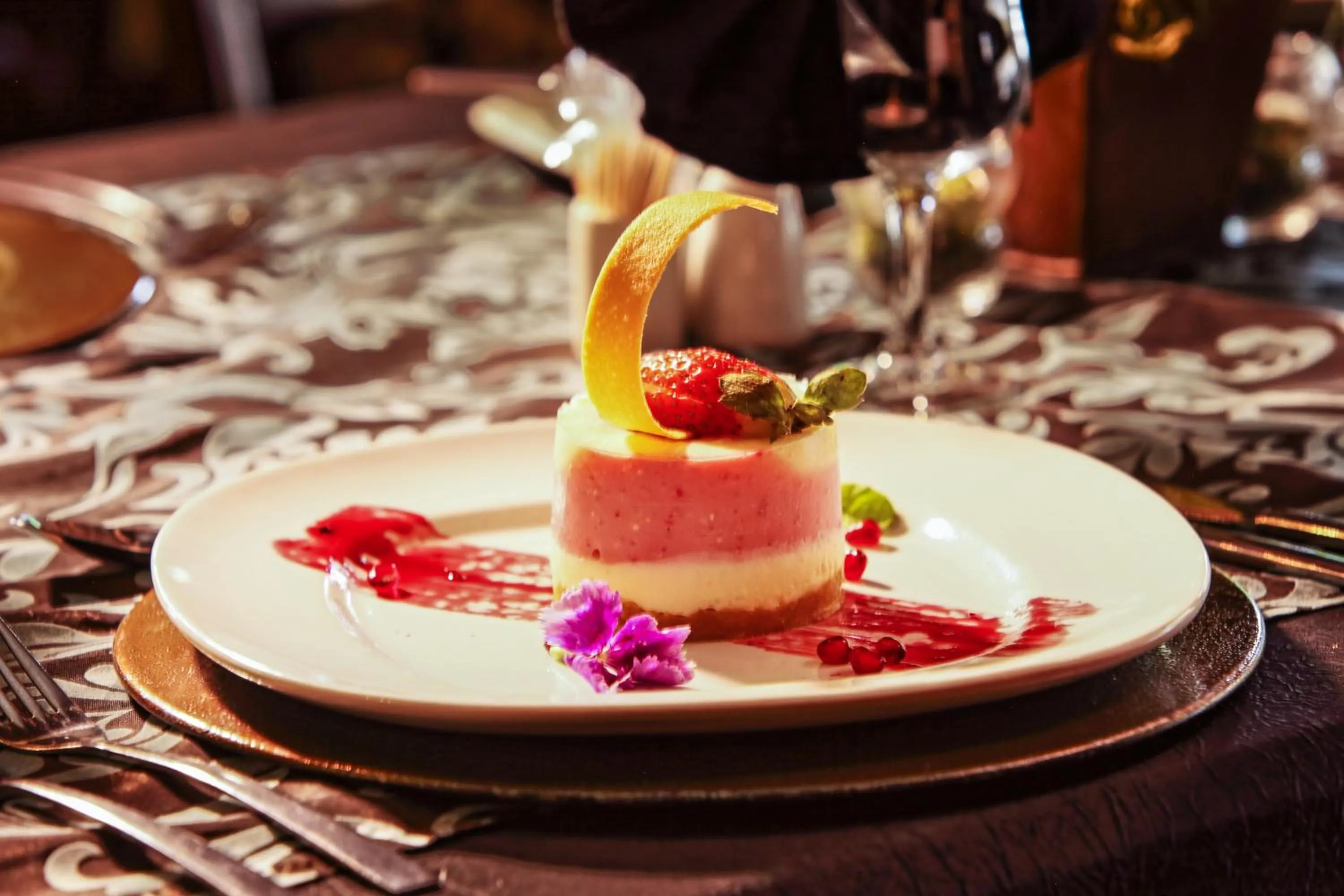 Dinner in Casa Toscana Lodge