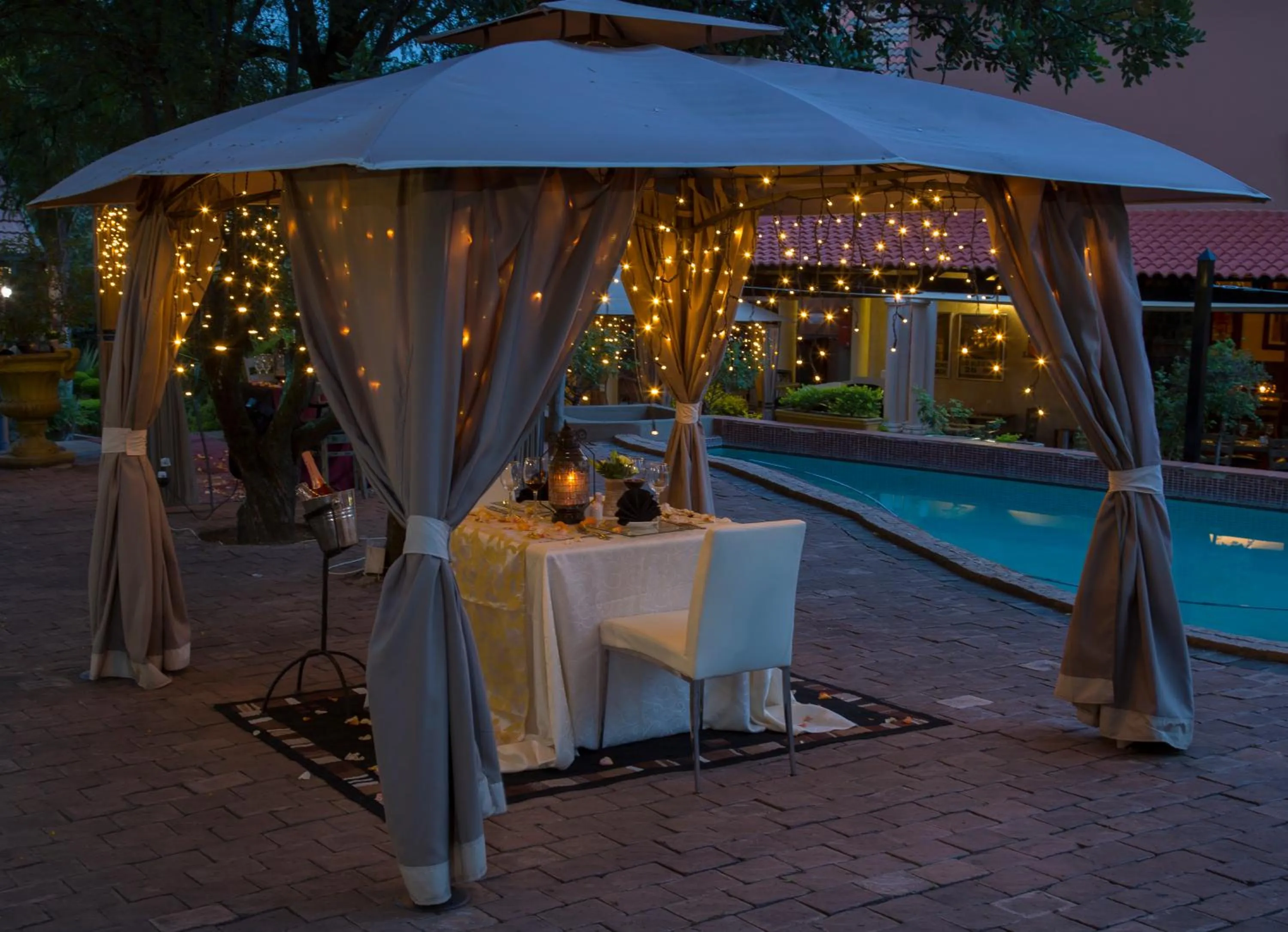 Balcony/Terrace in Casa Toscana Lodge
