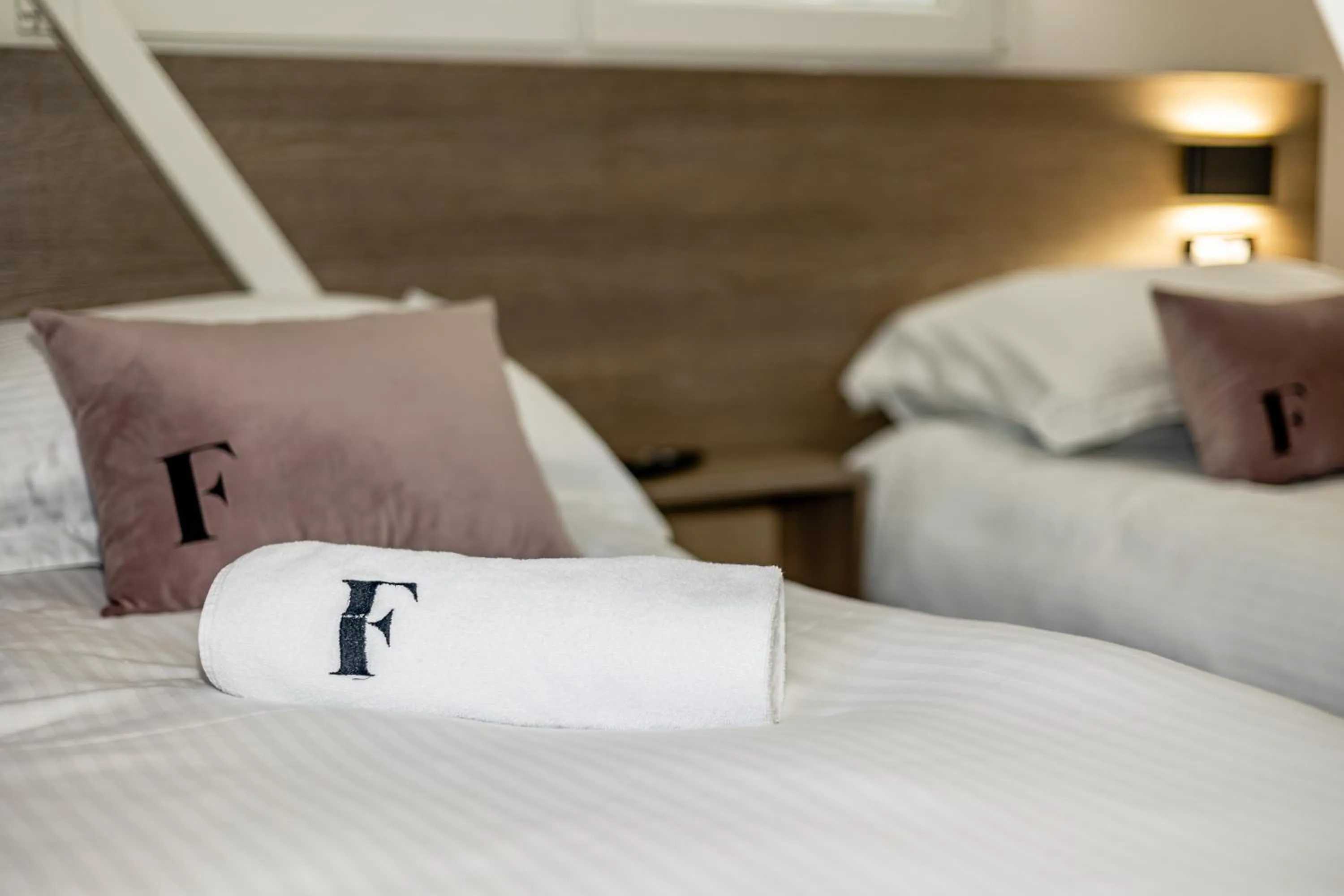 Bed in ForS Resort & Spa