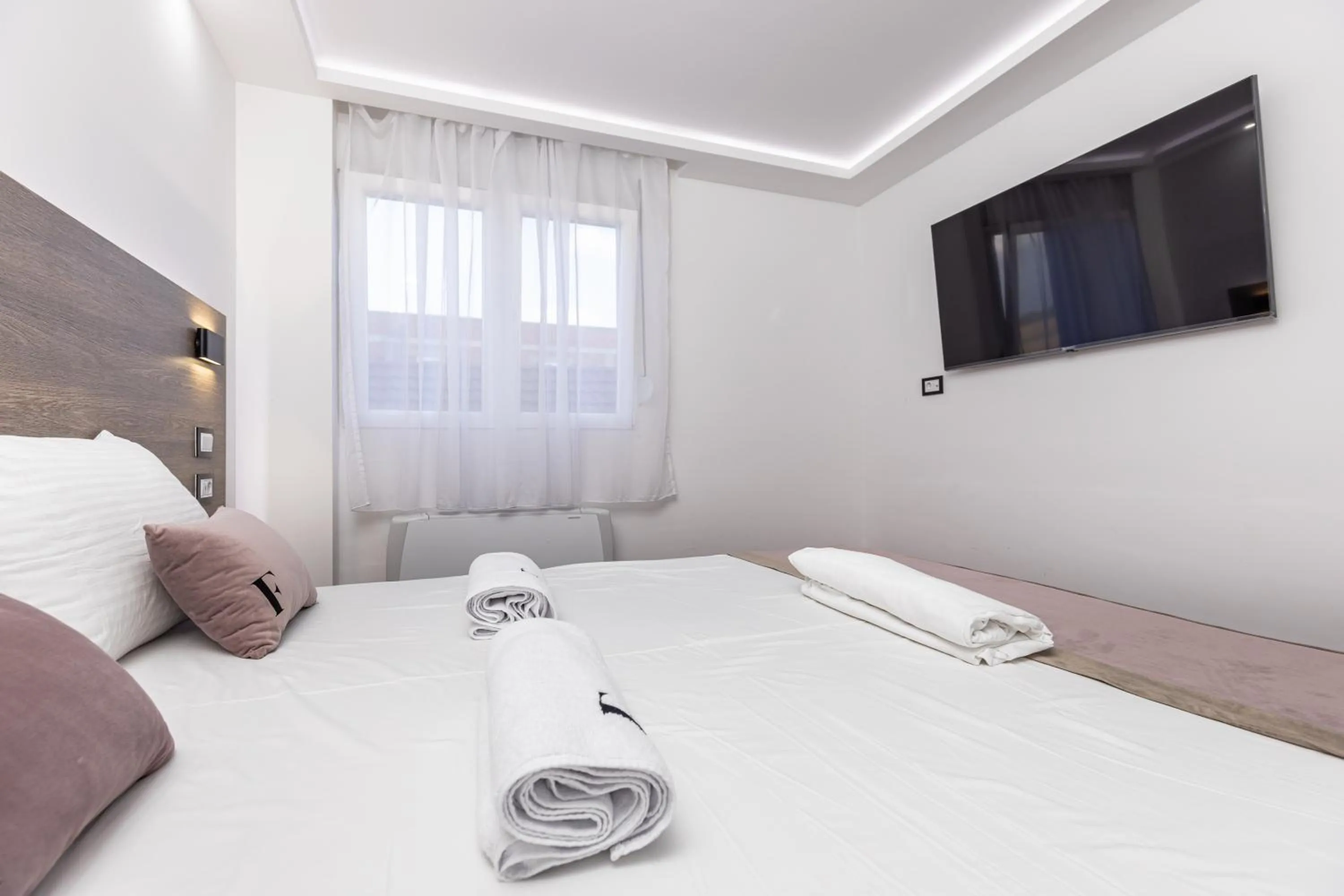 Bed in ForS Resort & Spa