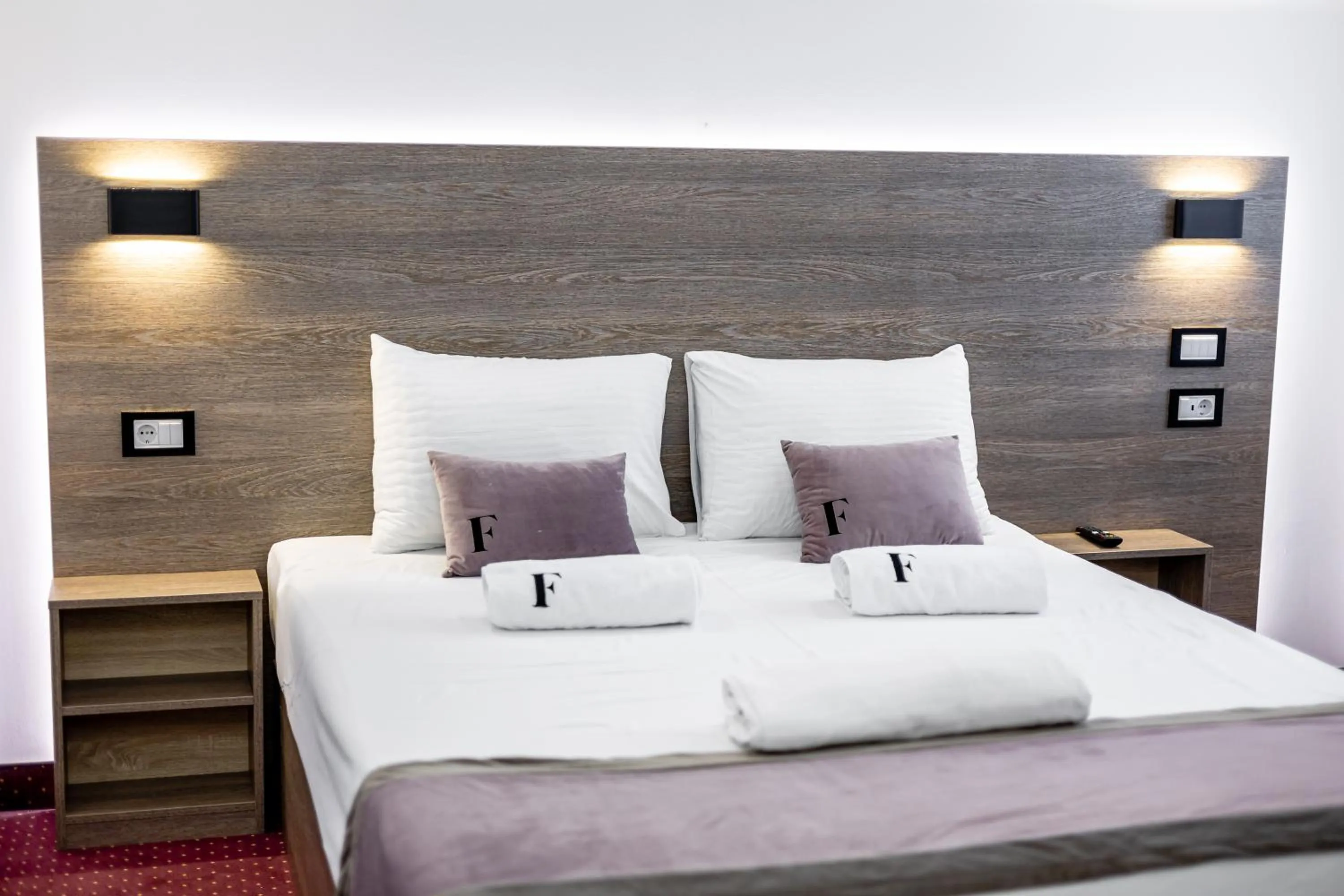 Bed in ForS Resort & Spa