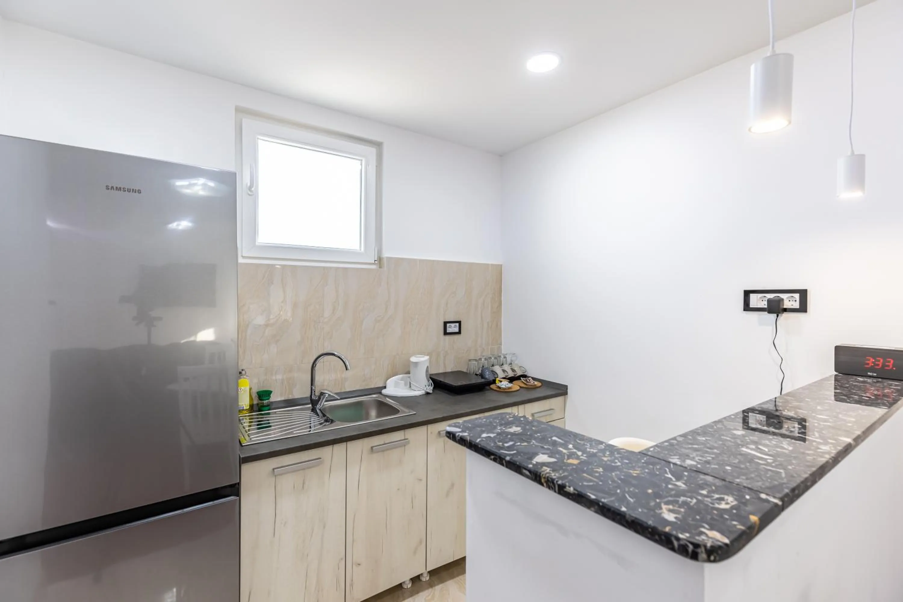 Kitchen or kitchenette in ForS Resort & Spa