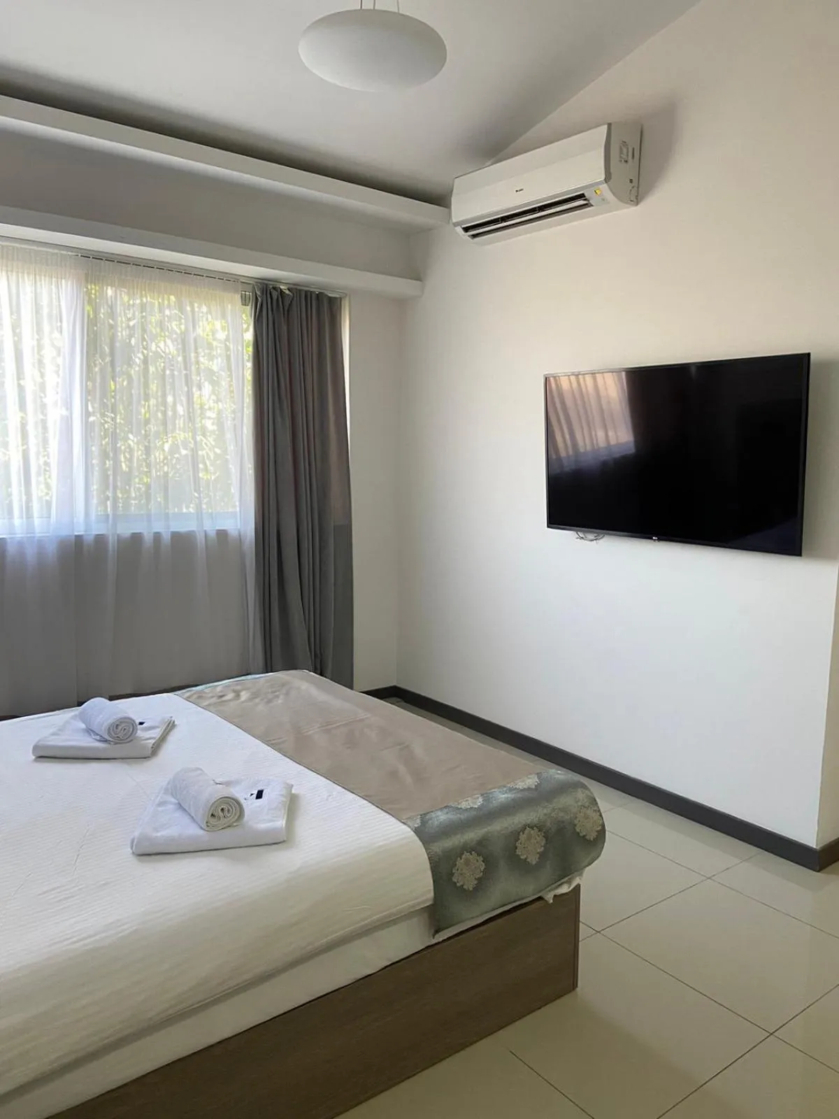 Bed in ForS Resort & Spa