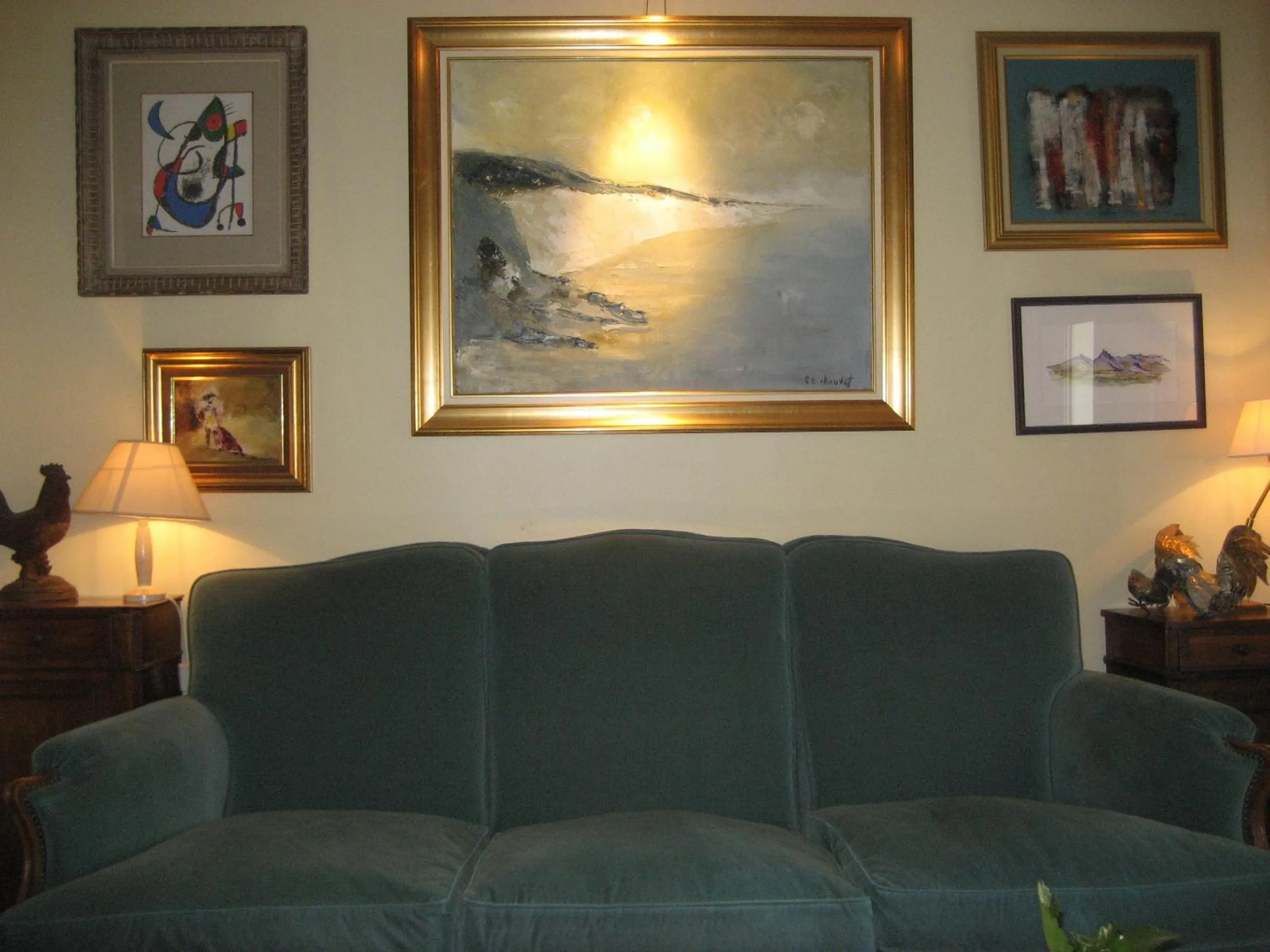 Seating area in Maison d'Hôtes de l'Evêché