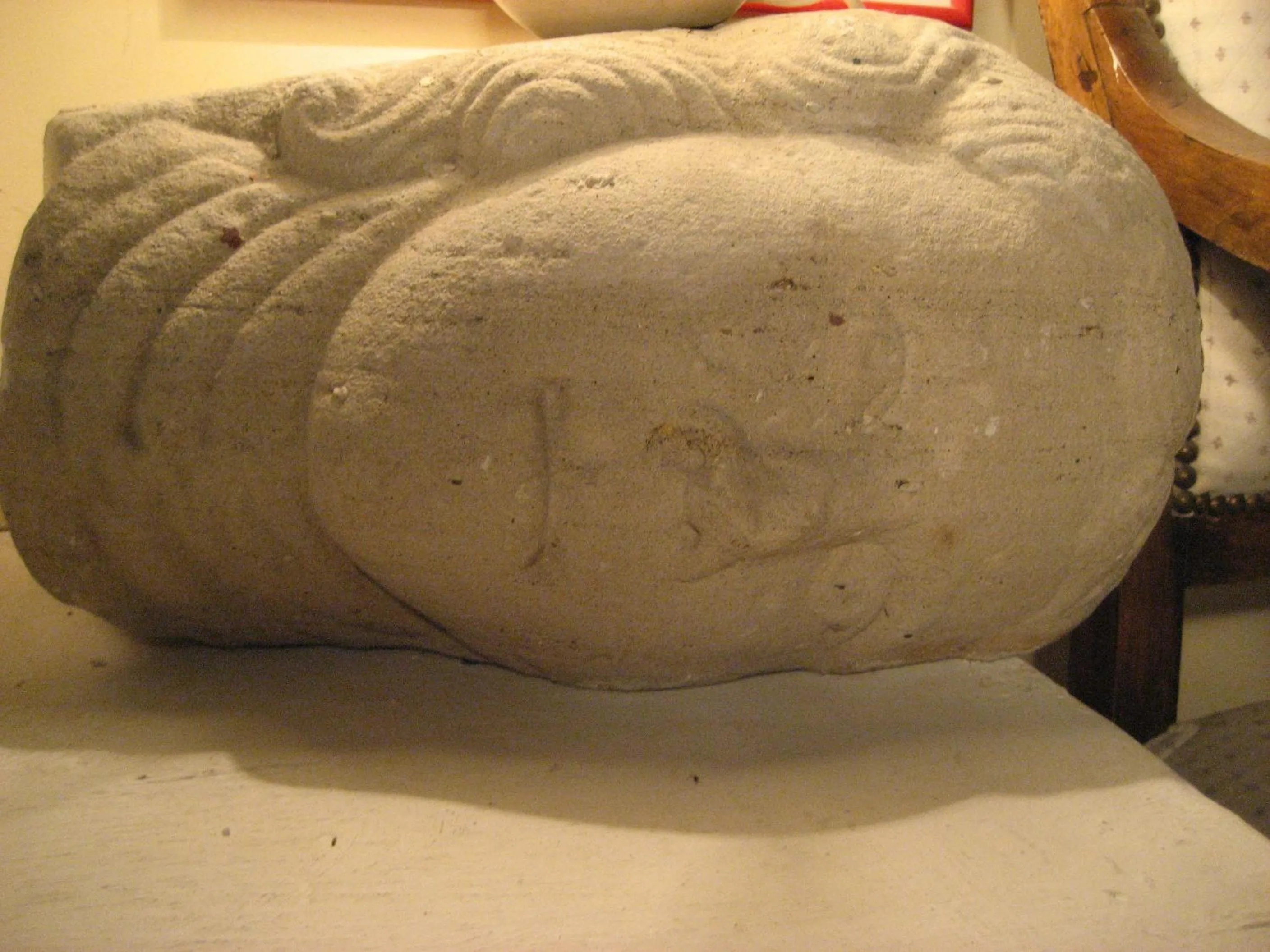 Decorative detail in Maison d'Hôtes de l'Evêché