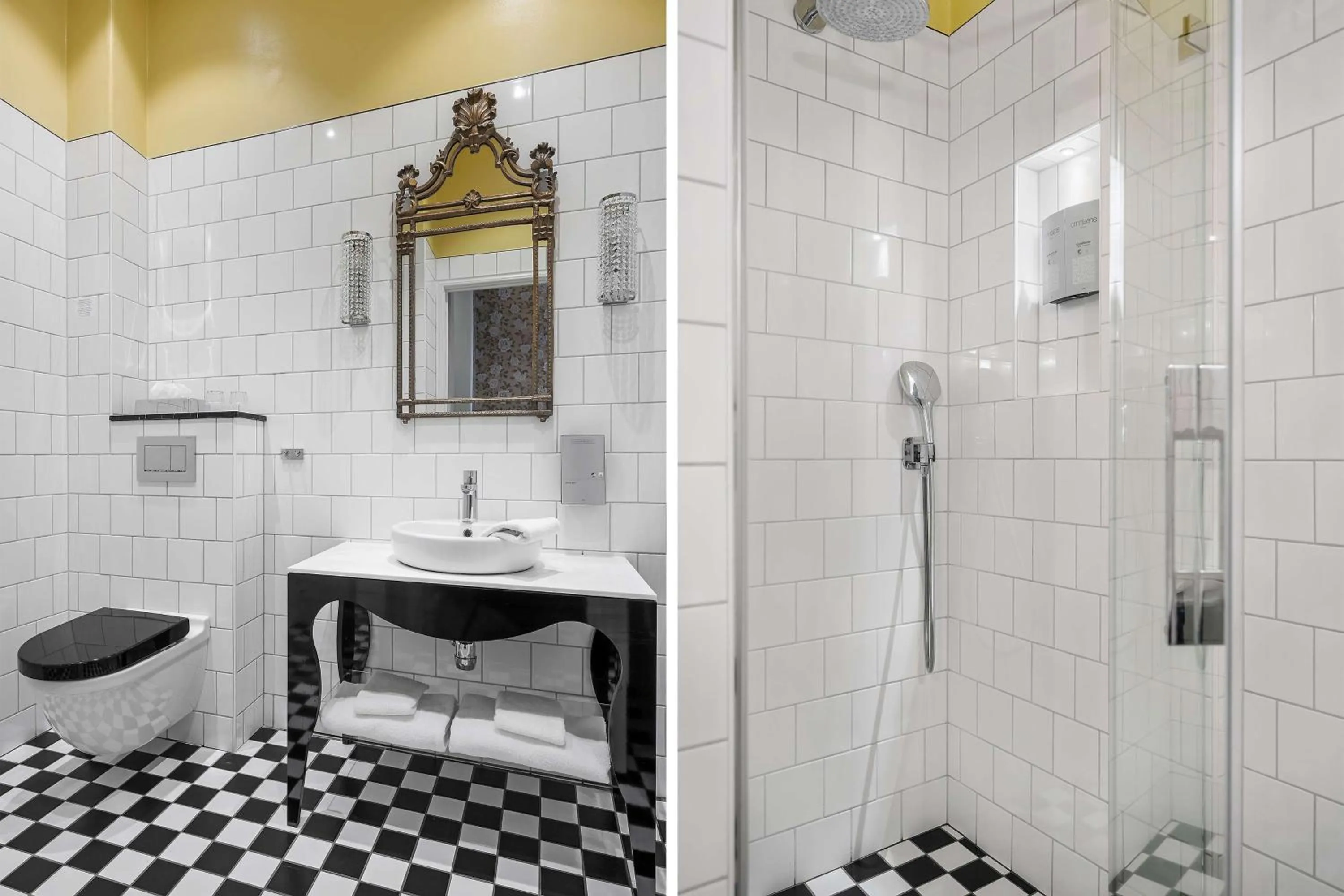 Bathroom in Hotell Linnéa - Helsingborg