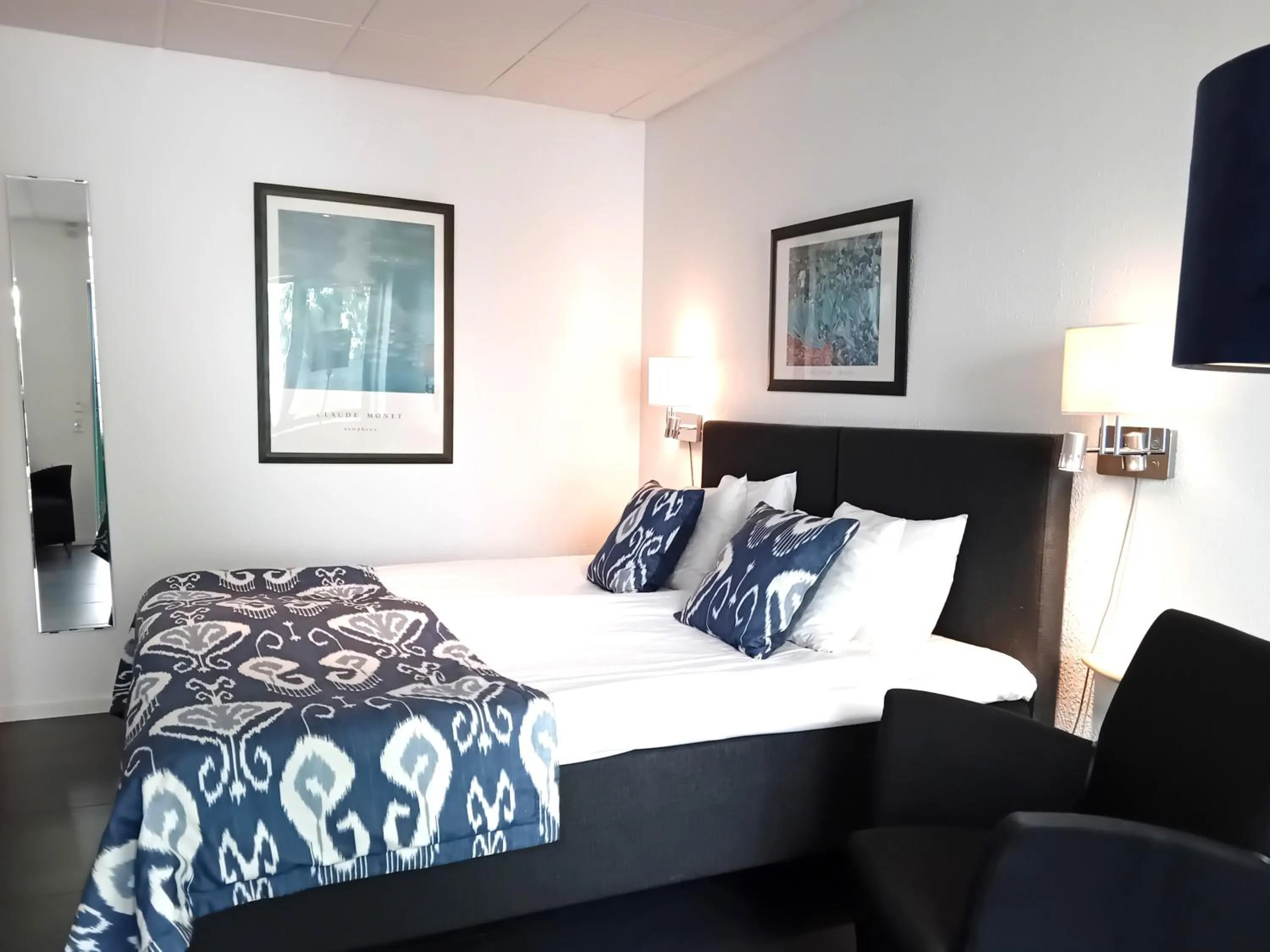 Bedroom, Bed in Hotell Linnéa - Helsingborg