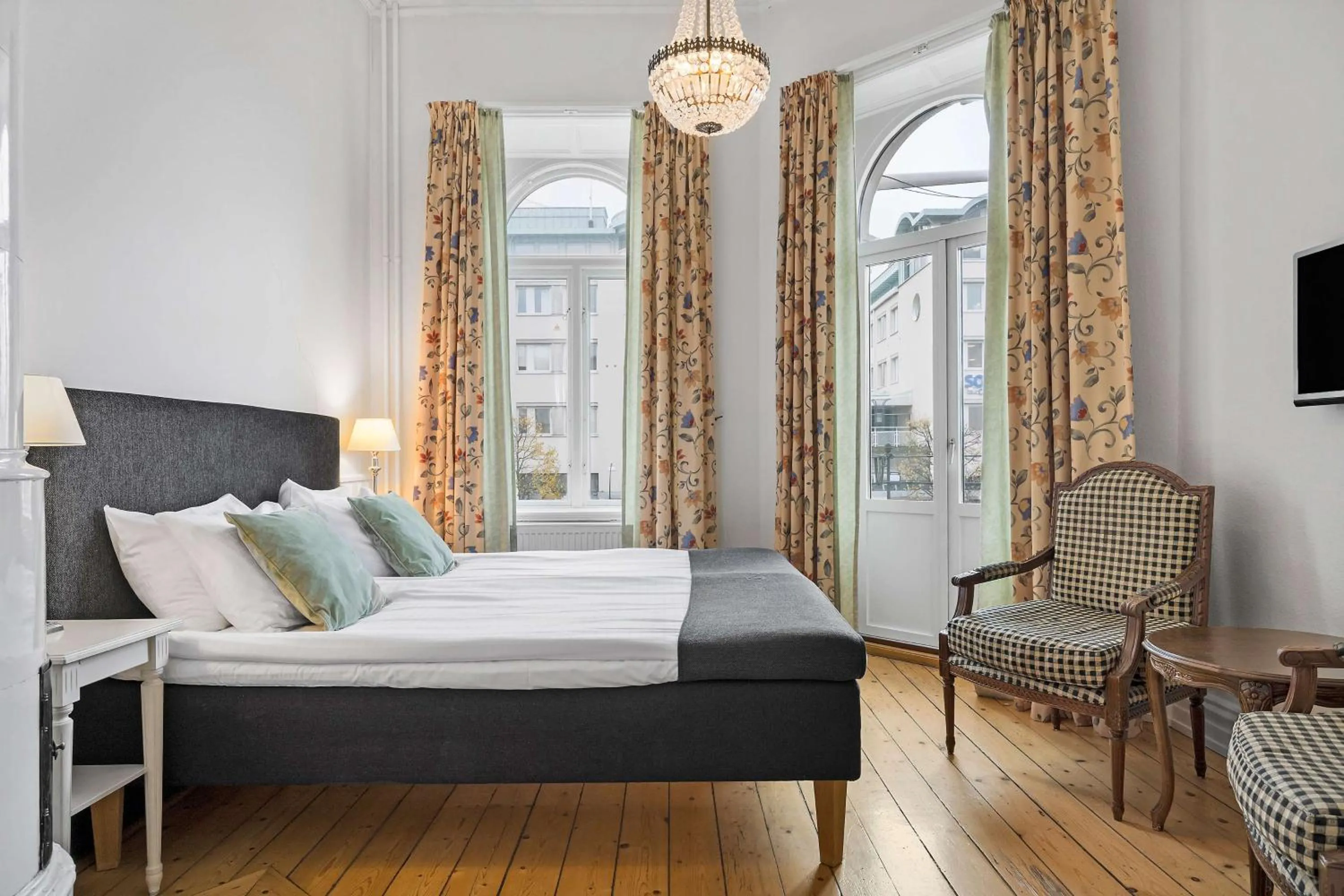 Bedroom, Bed in Hotell Linnéa - Helsingborg