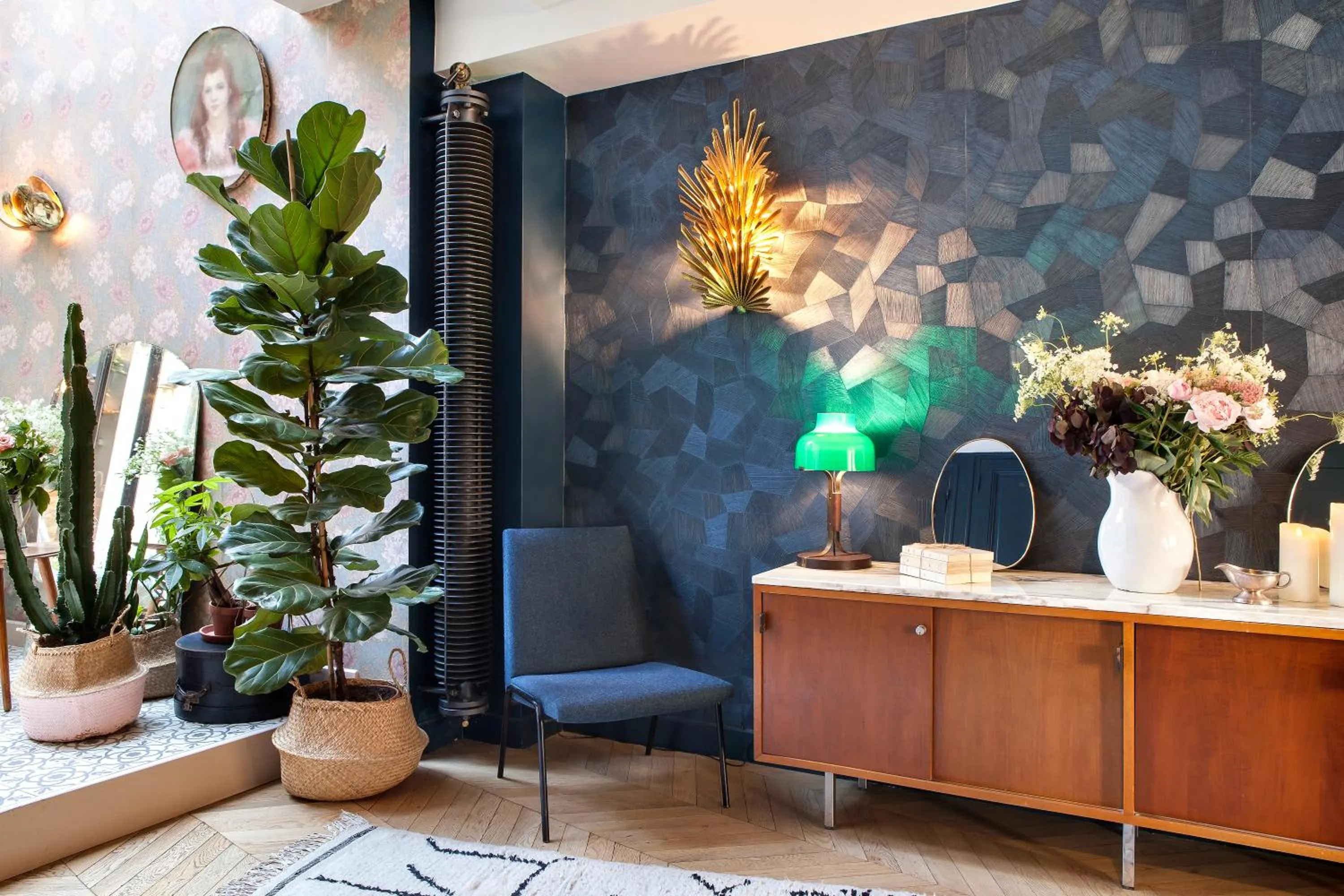 Lobby or reception in Hôtel Henriette