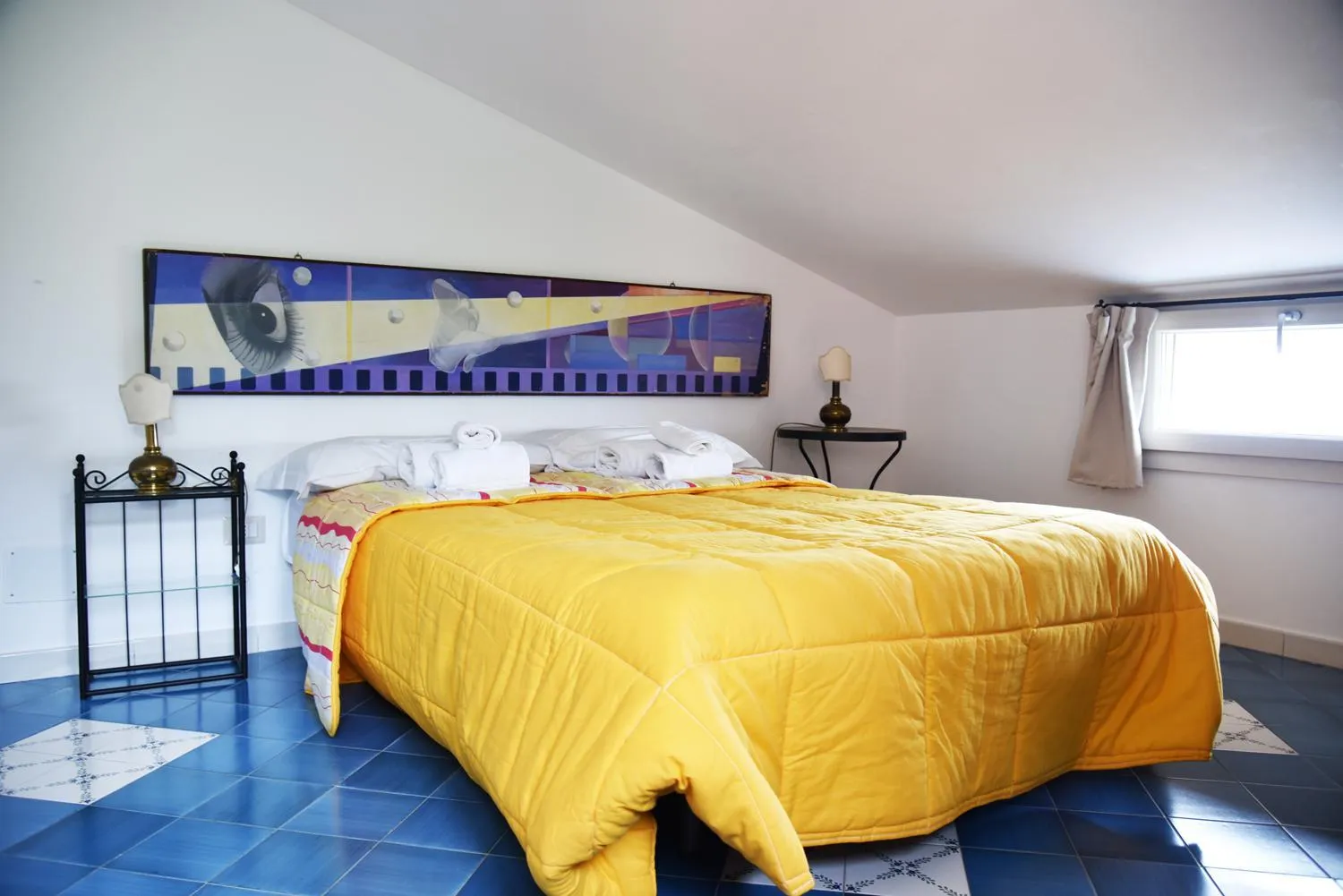 Bed in Villa Santa Sofia