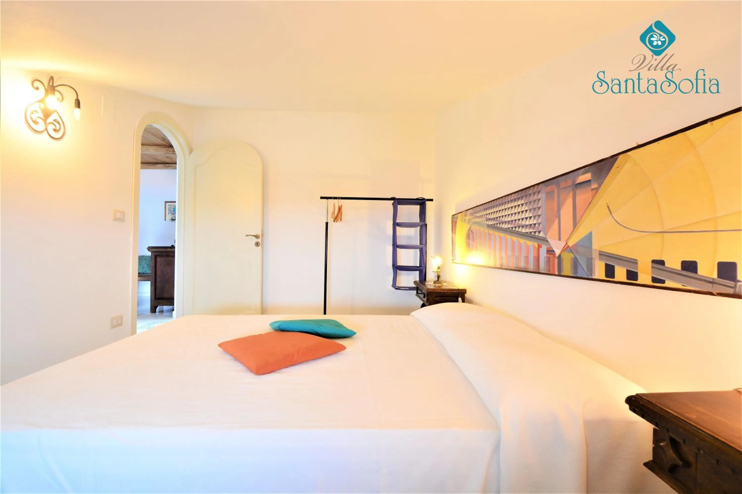 Bed in Villa Santa Sofia