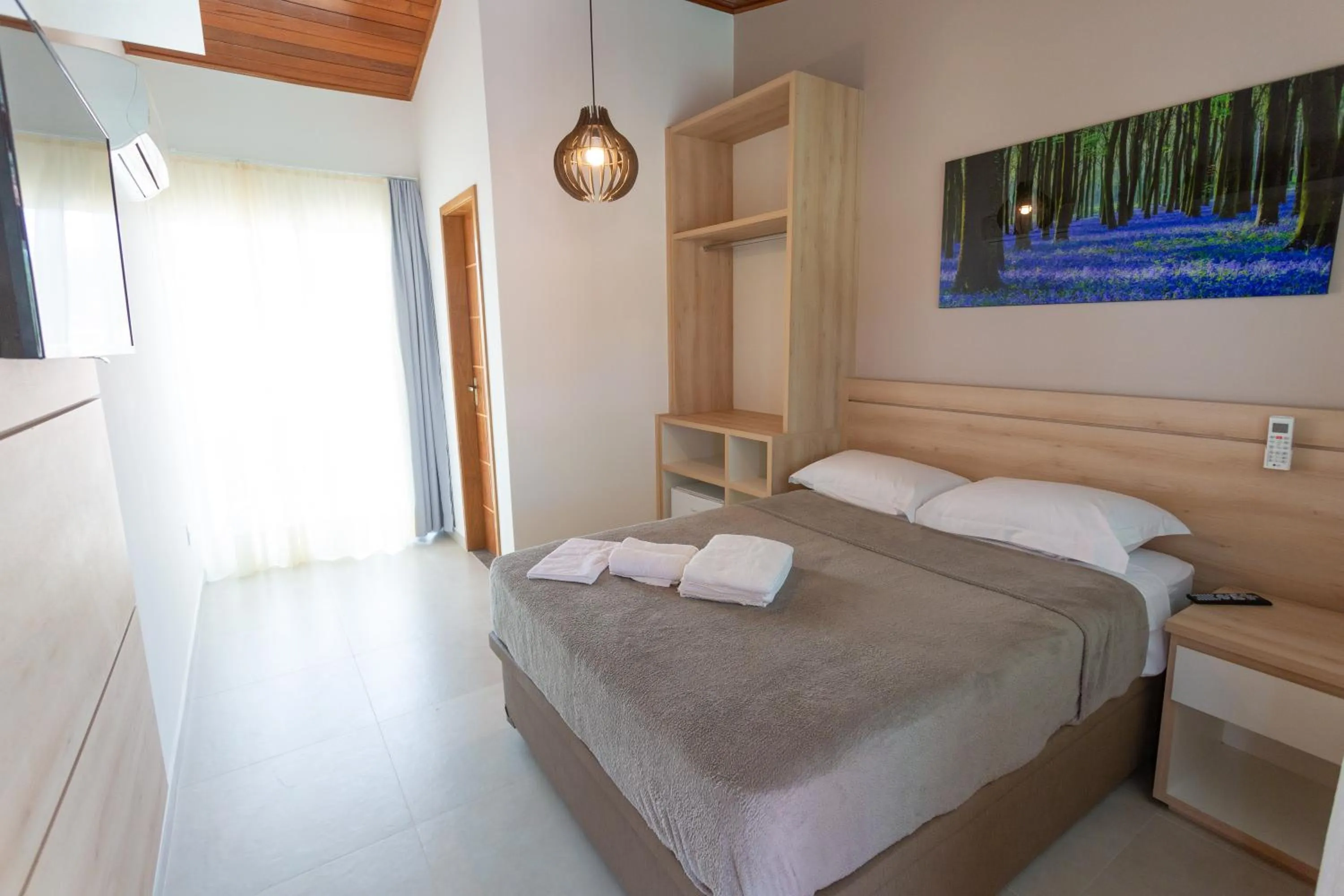 Bed in Pousada Nascer do Sol