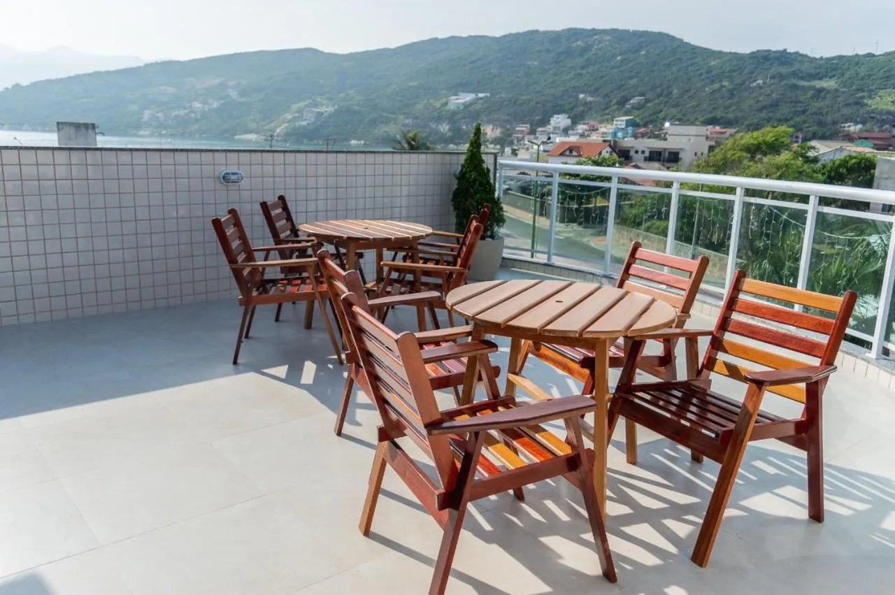 Balcony/Terrace in Pousada Nascer do Sol